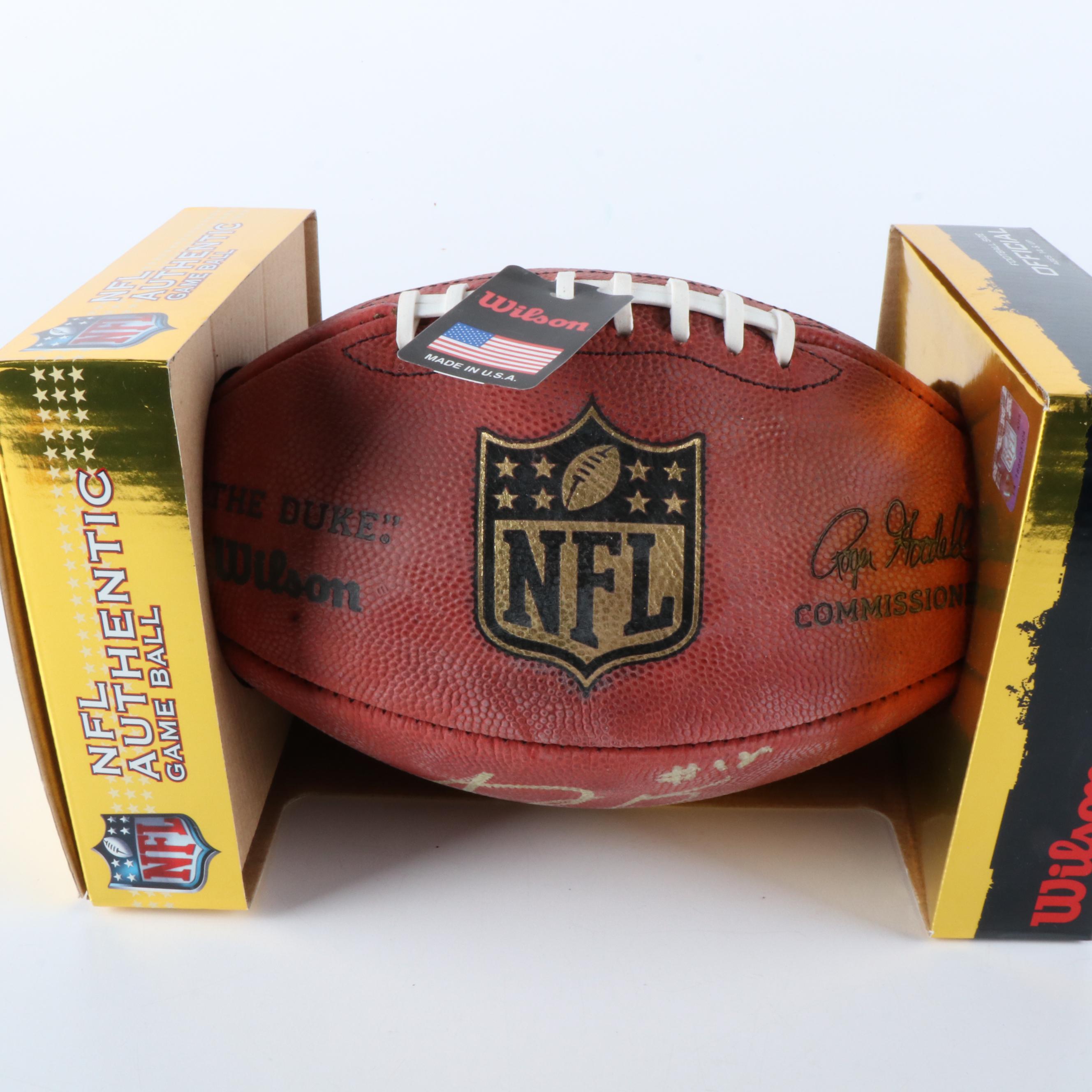 A.J. Green Signed Wilson "The Duke" NFL Football