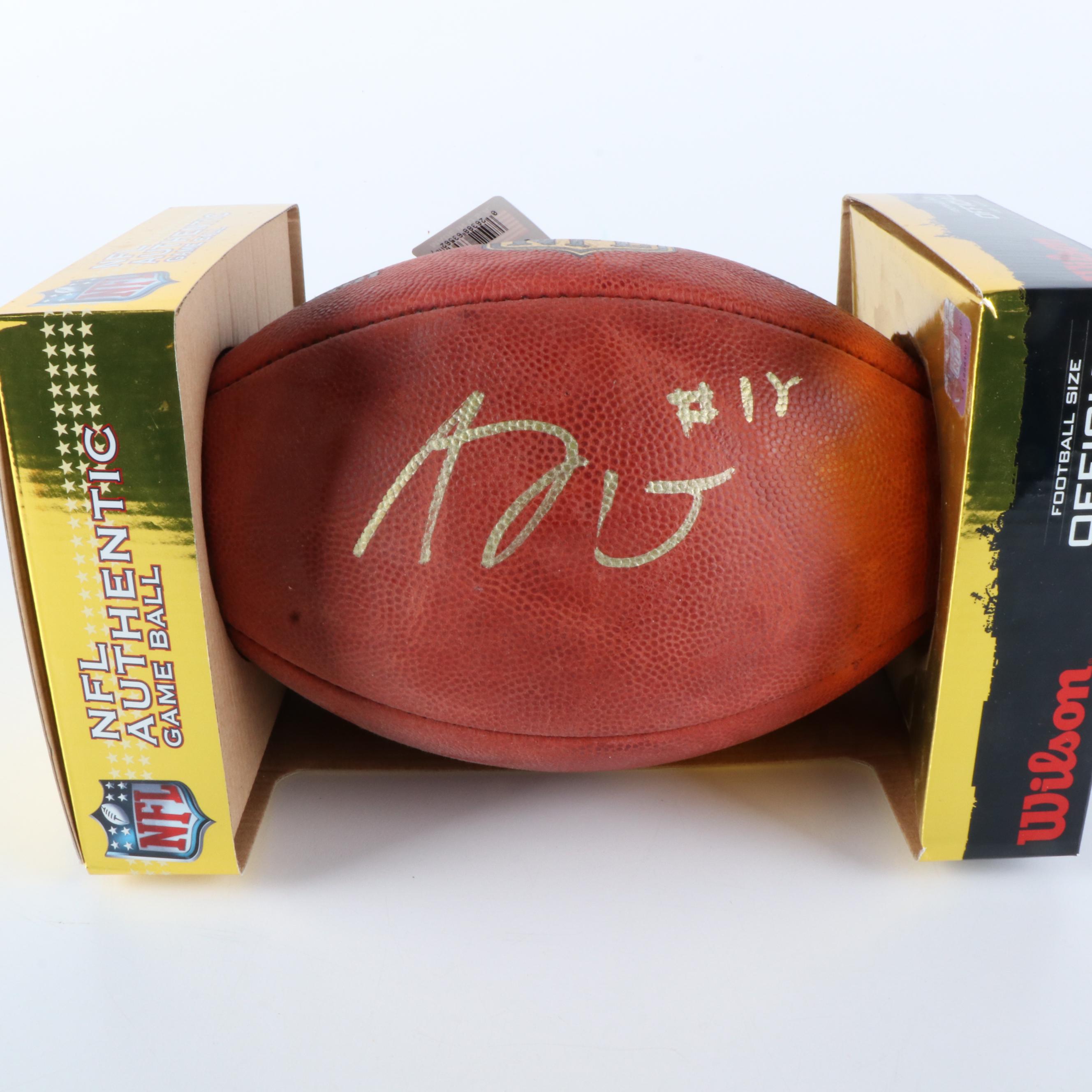 A.J. Green Signed Wilson "The Duke" NFL Football