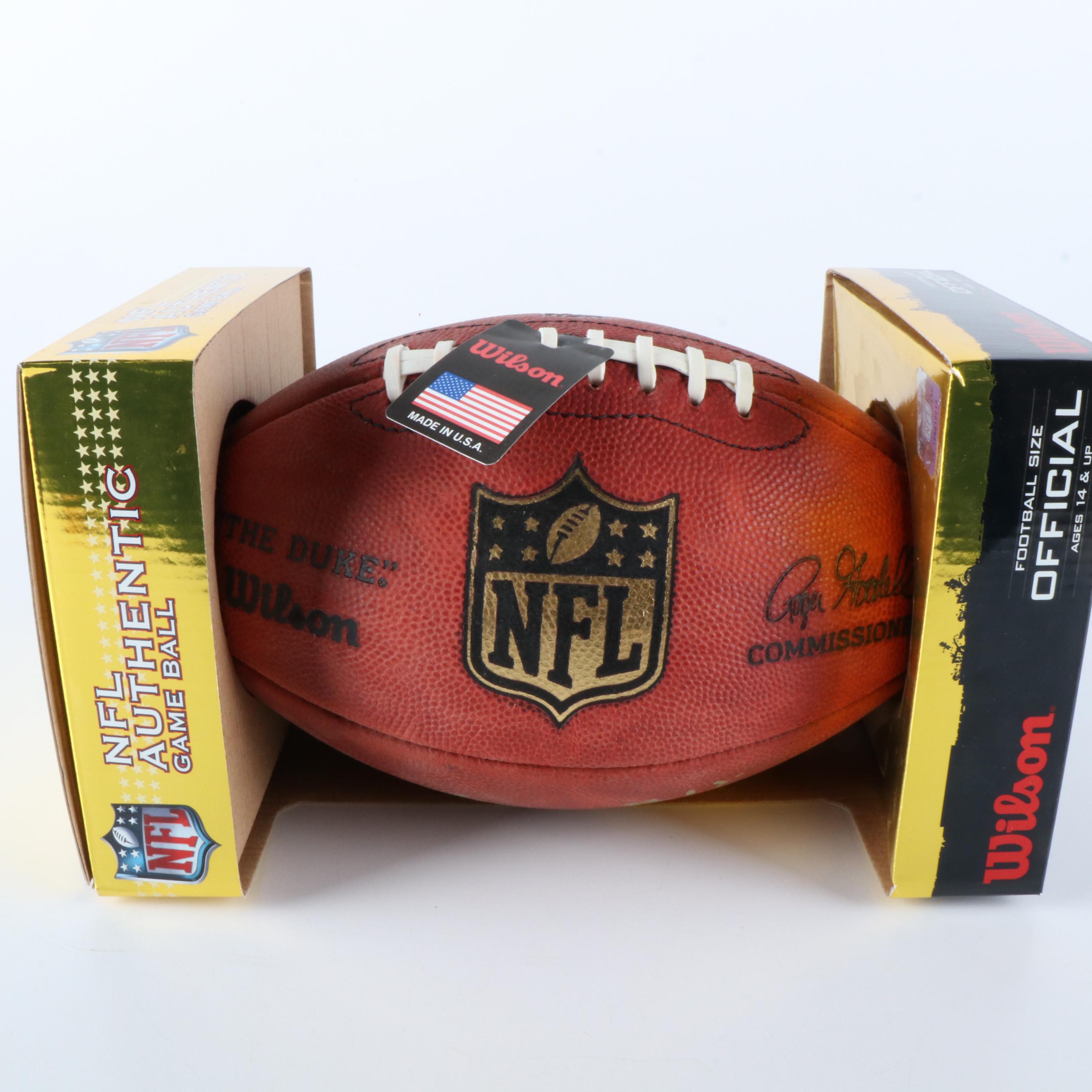 A.J. Green Signed Wilson "The Duke" NFL Football