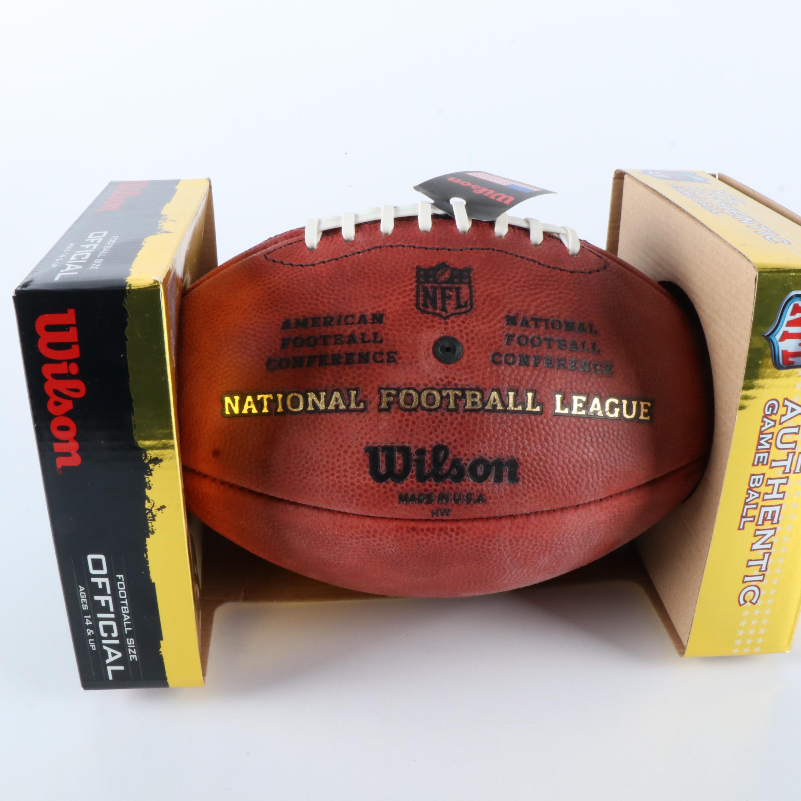 A.J. Green Signed Wilson "The Duke" NFL Football