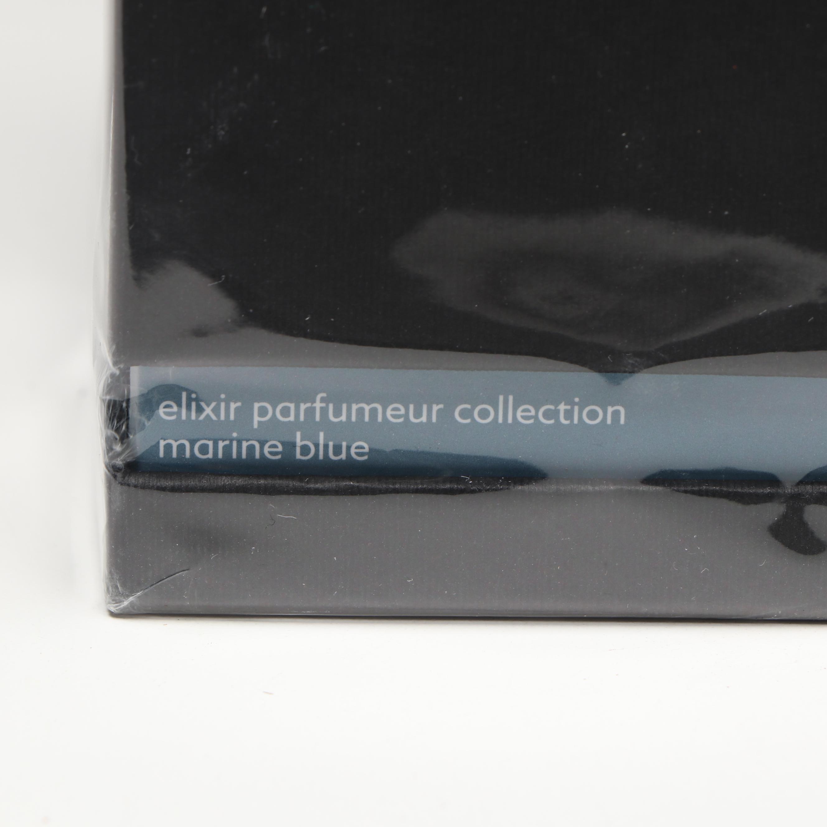 Montblanc Elixir Parfumeur Collection Marine Blue Ink Bottle