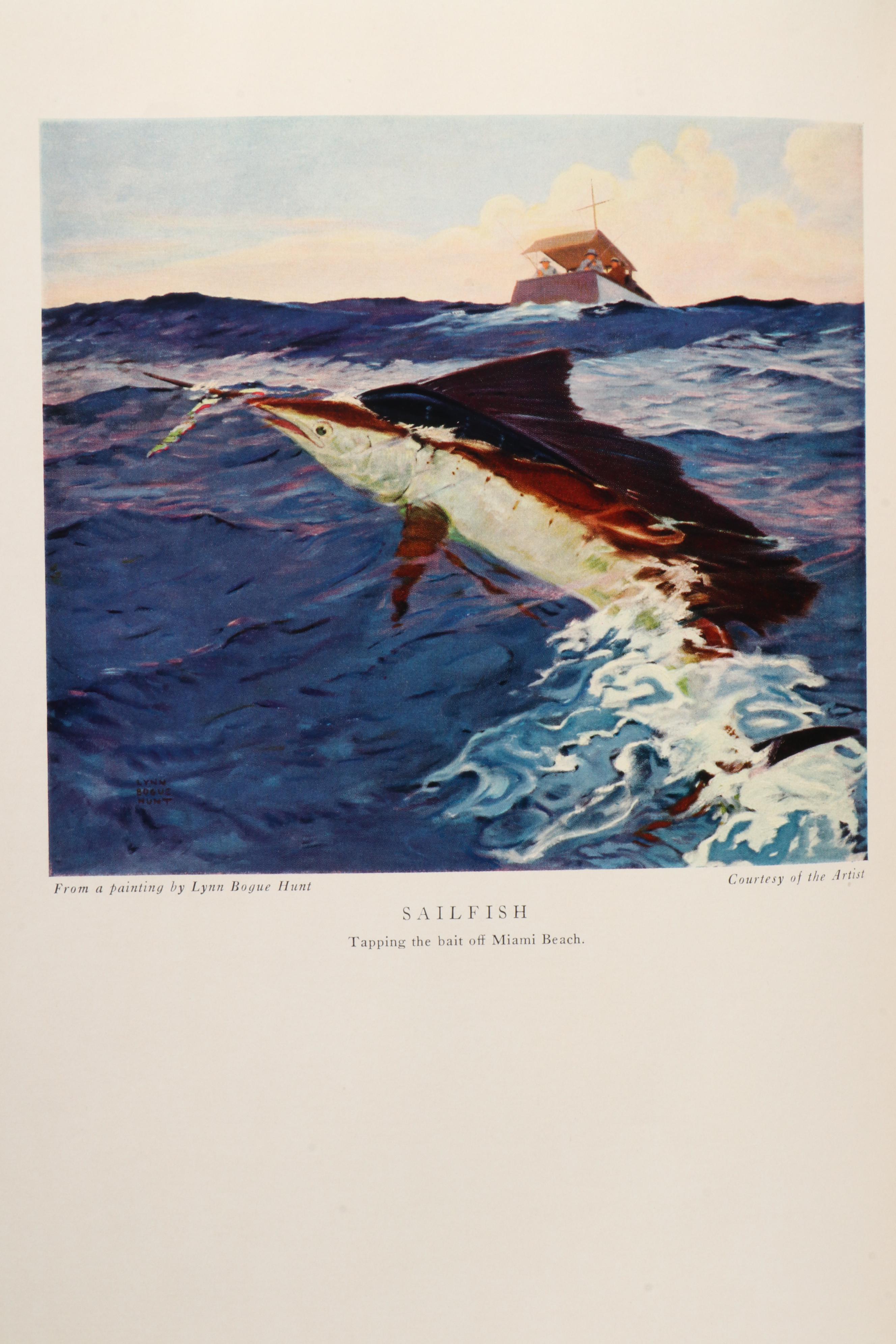 First Edition "American Big Game Fishing" Edited by Eugene V. Connett, 1935