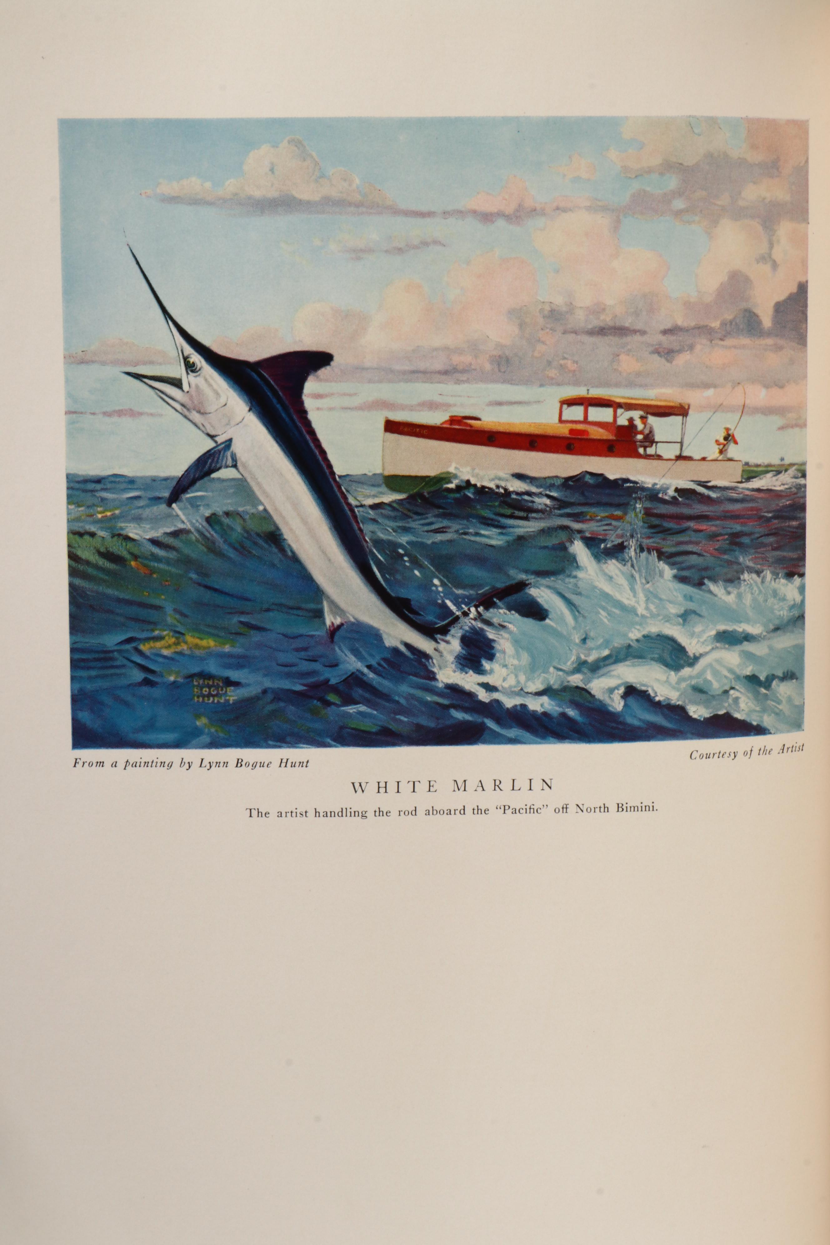 First Edition "American Big Game Fishing" Edited by Eugene V. Connett, 1935