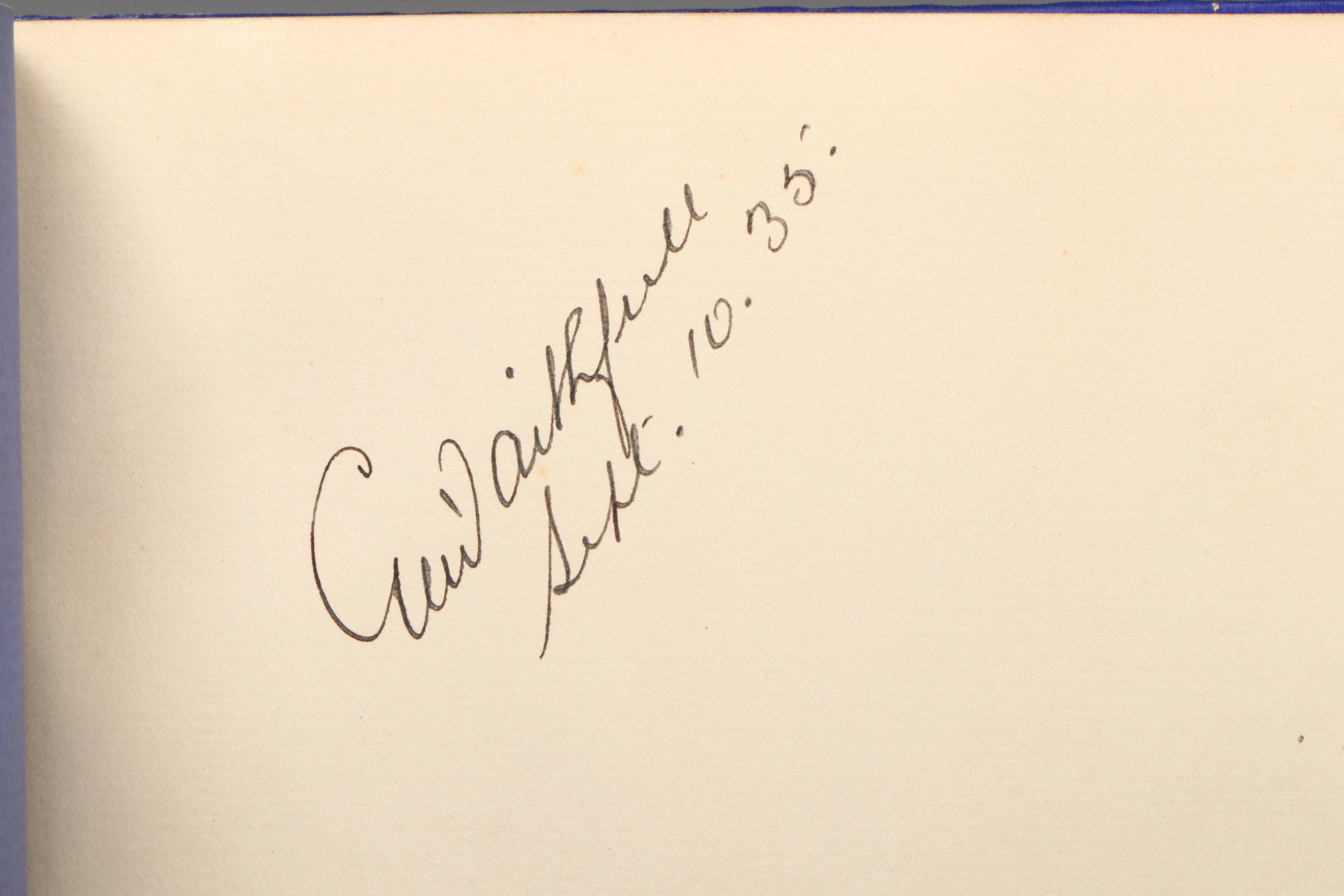 First Edition "American Big Game Fishing" Edited by Eugene V. Connett, 1935