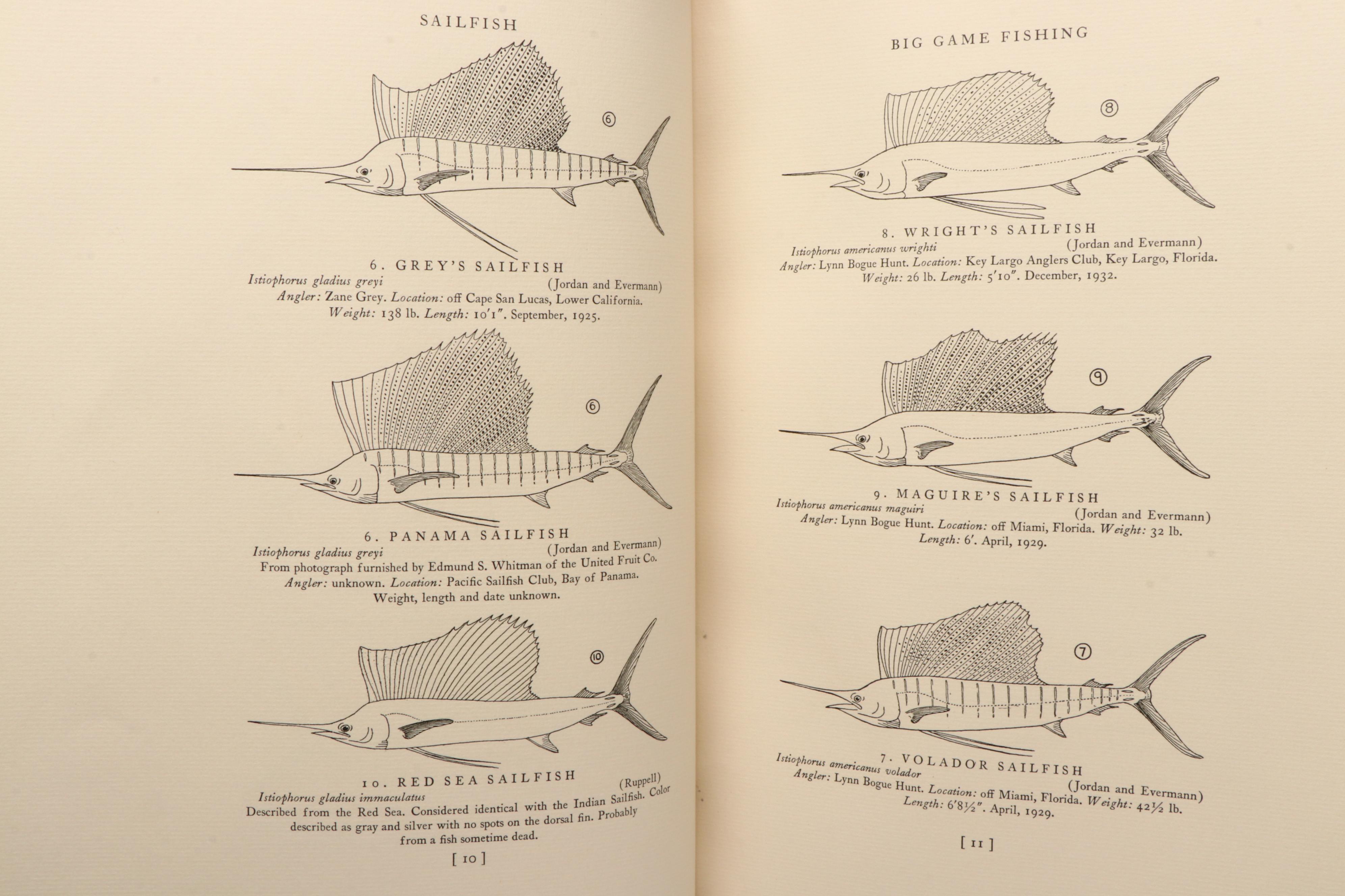 First Edition "American Big Game Fishing" Edited by Eugene V. Connett, 1935