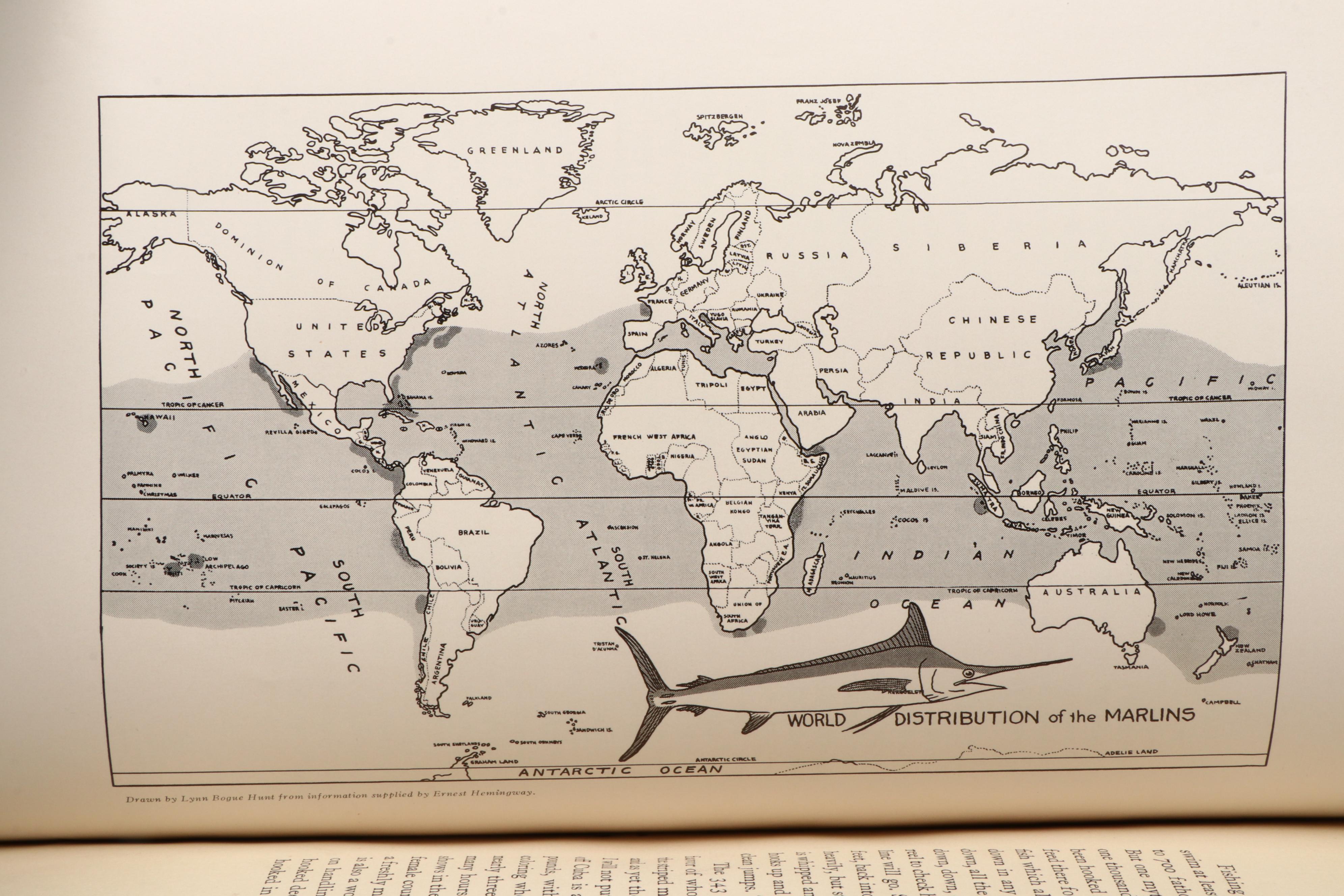 First Edition "American Big Game Fishing" Edited by Eugene V. Connett, 1935