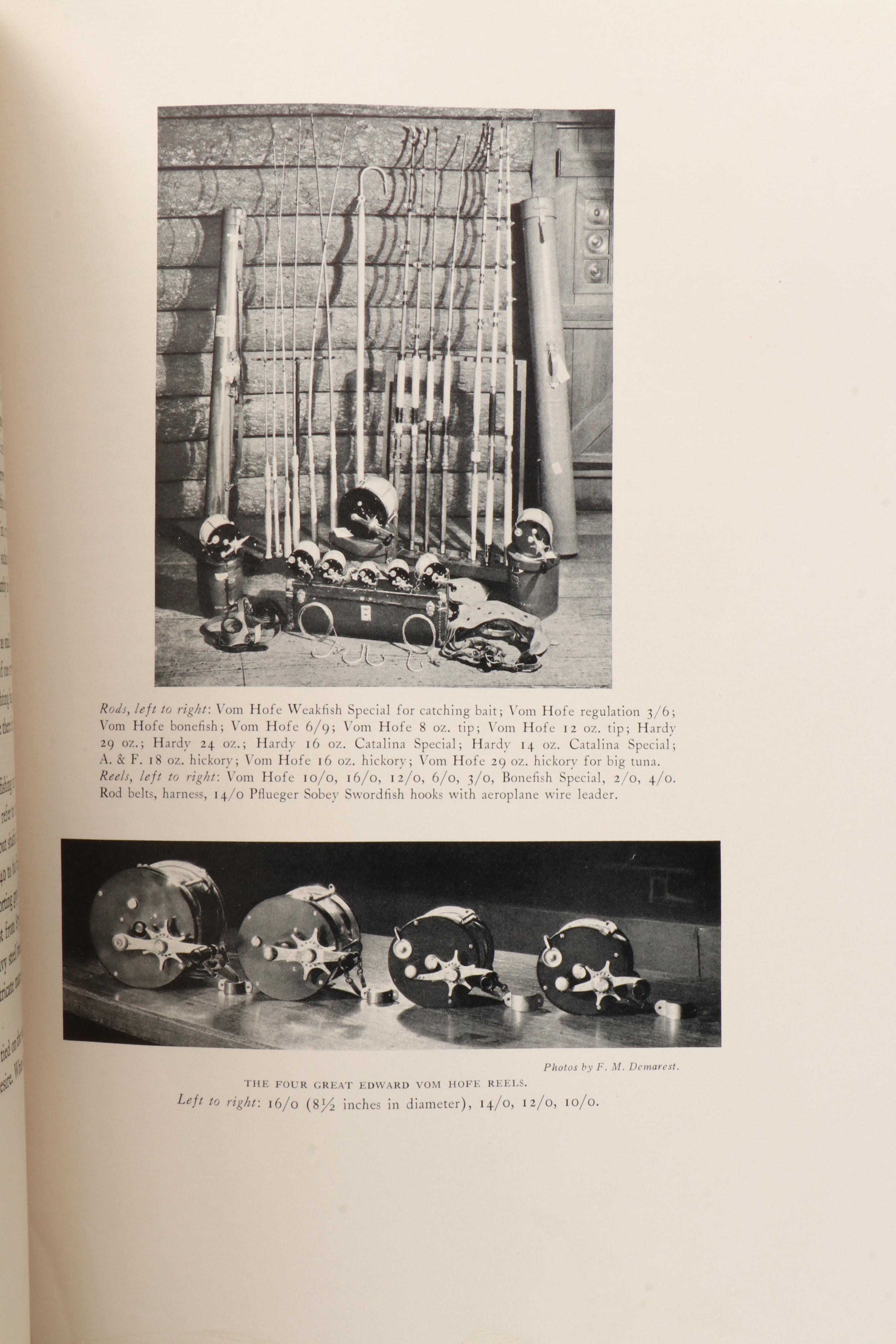 First Edition "American Big Game Fishing" Edited by Eugene V. Connett, 1935