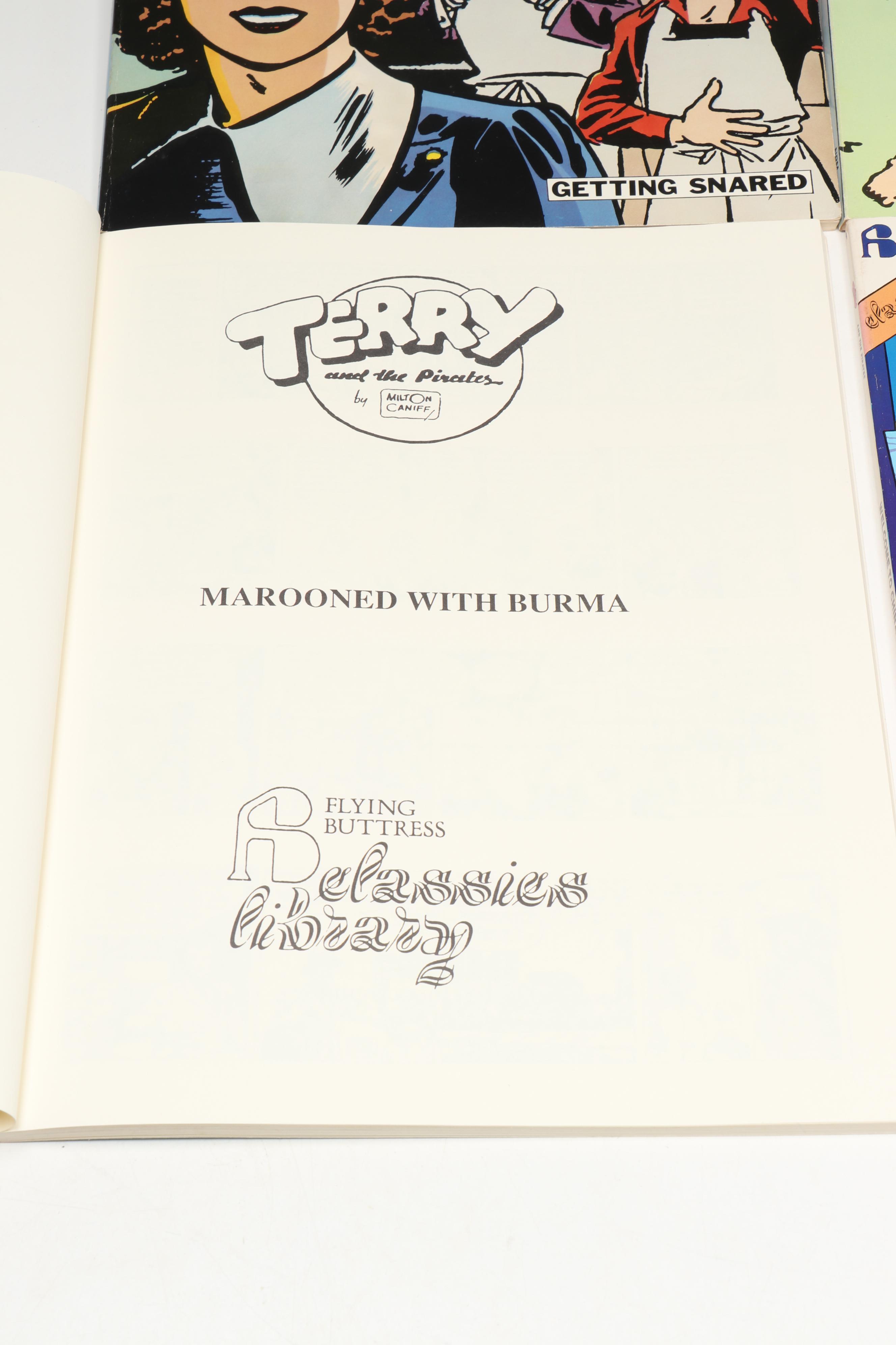 Flying Buttress Classics Library "Terry and the Pirates" 1–8 by Milton Caniff