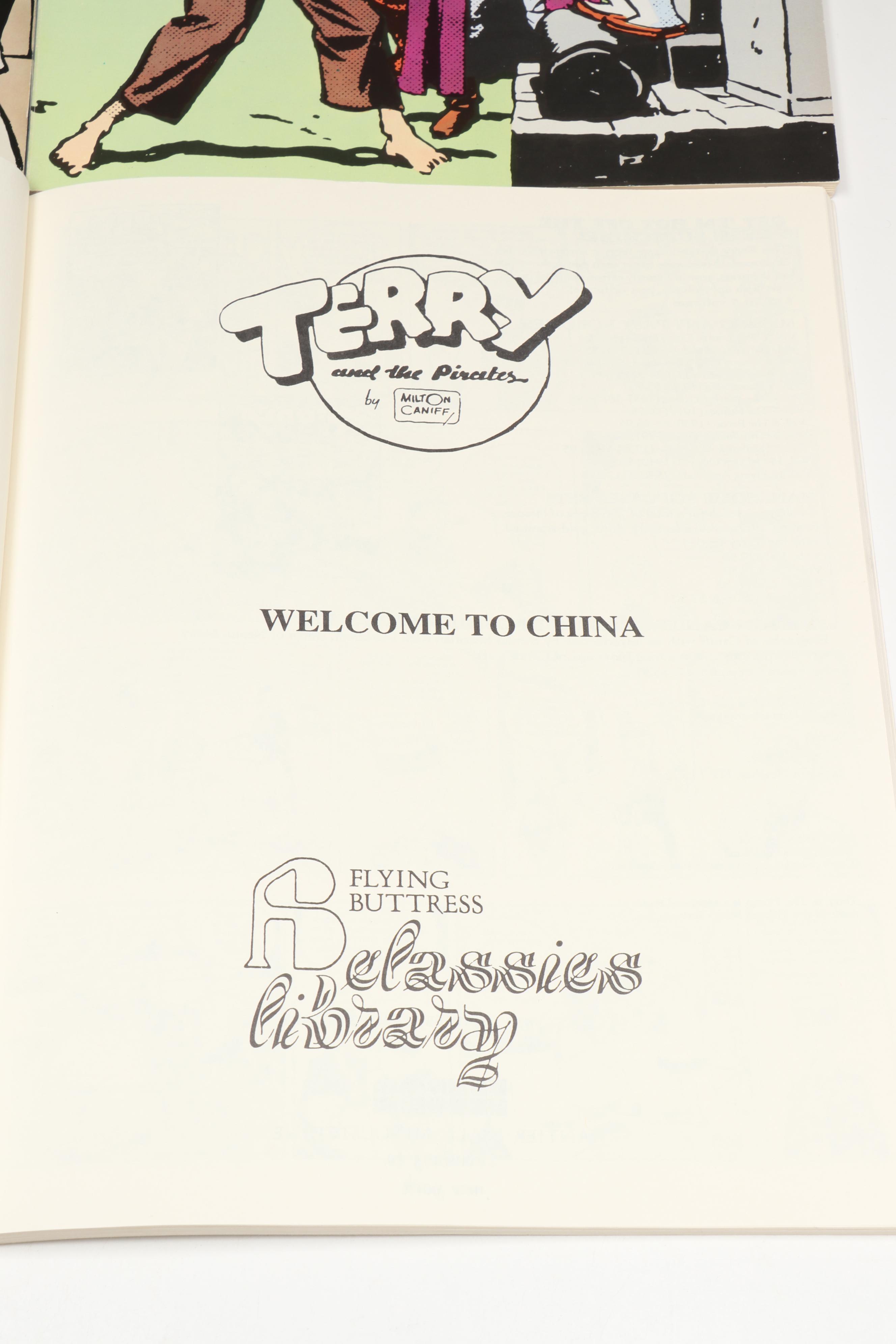Flying Buttress Classics Library "Terry and the Pirates" 1–8 by Milton Caniff