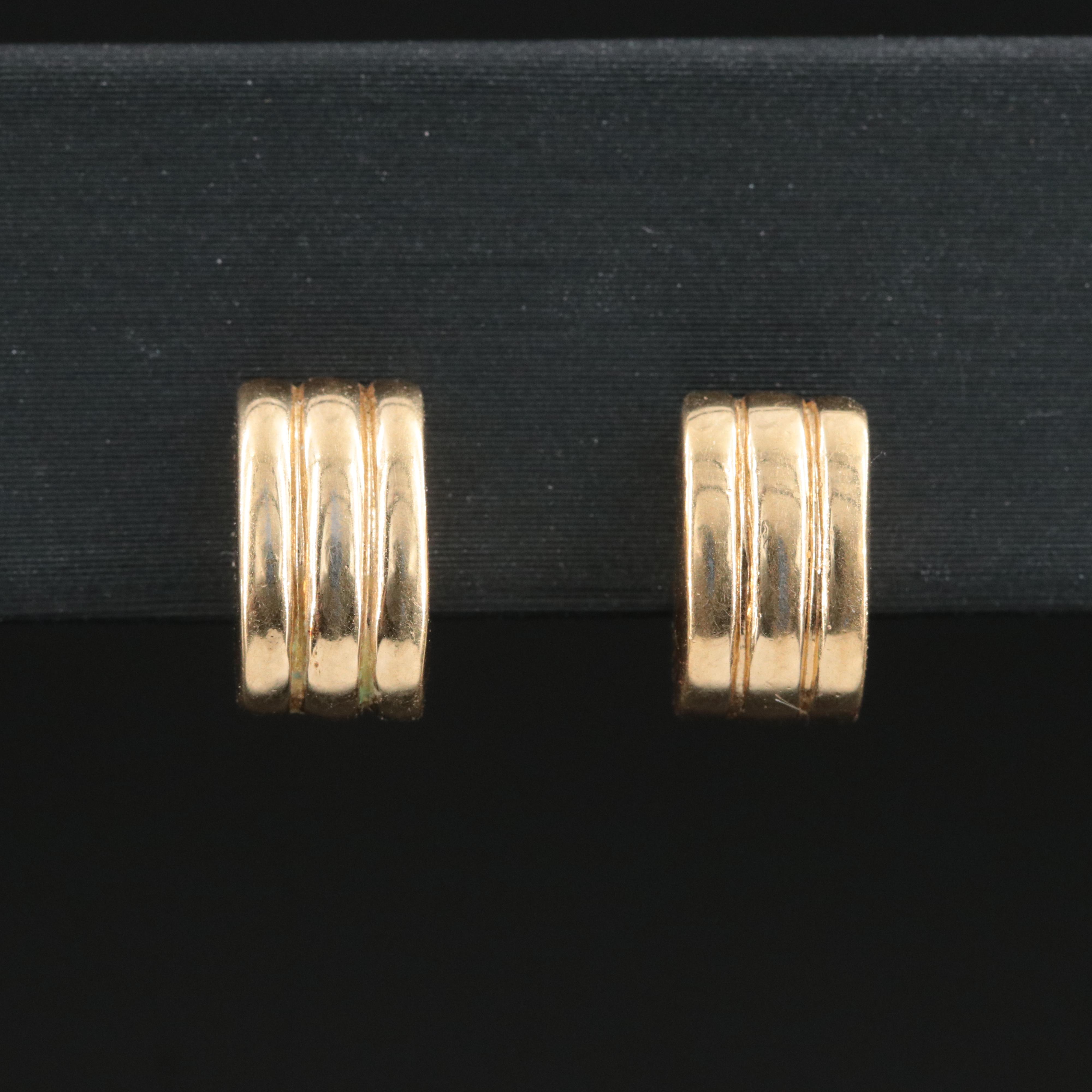 Lauren by Ralph Lauren Fluted Earrings