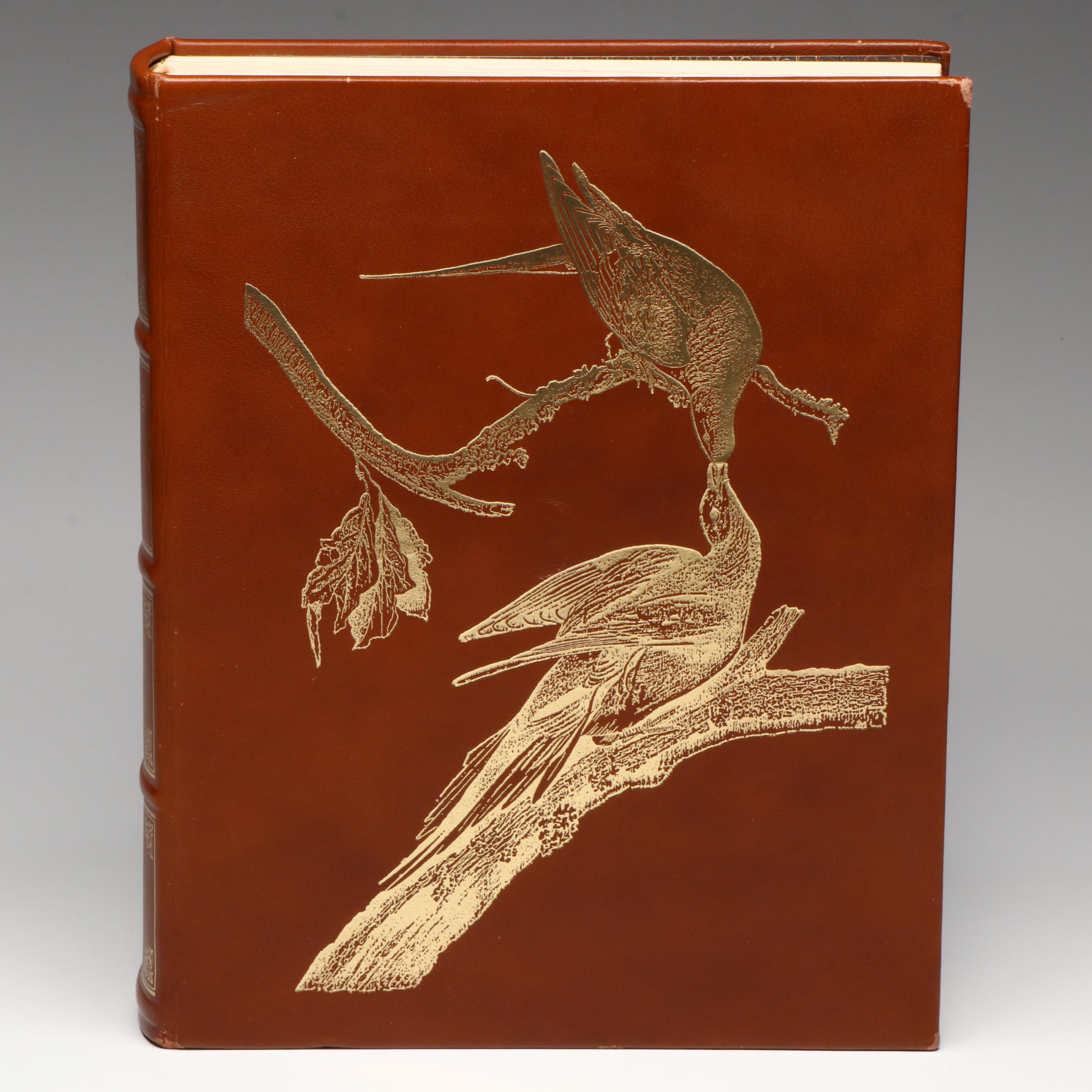 Signed Limited Edition Baby Elephant Folio "Audubon's Birds of America," 1981