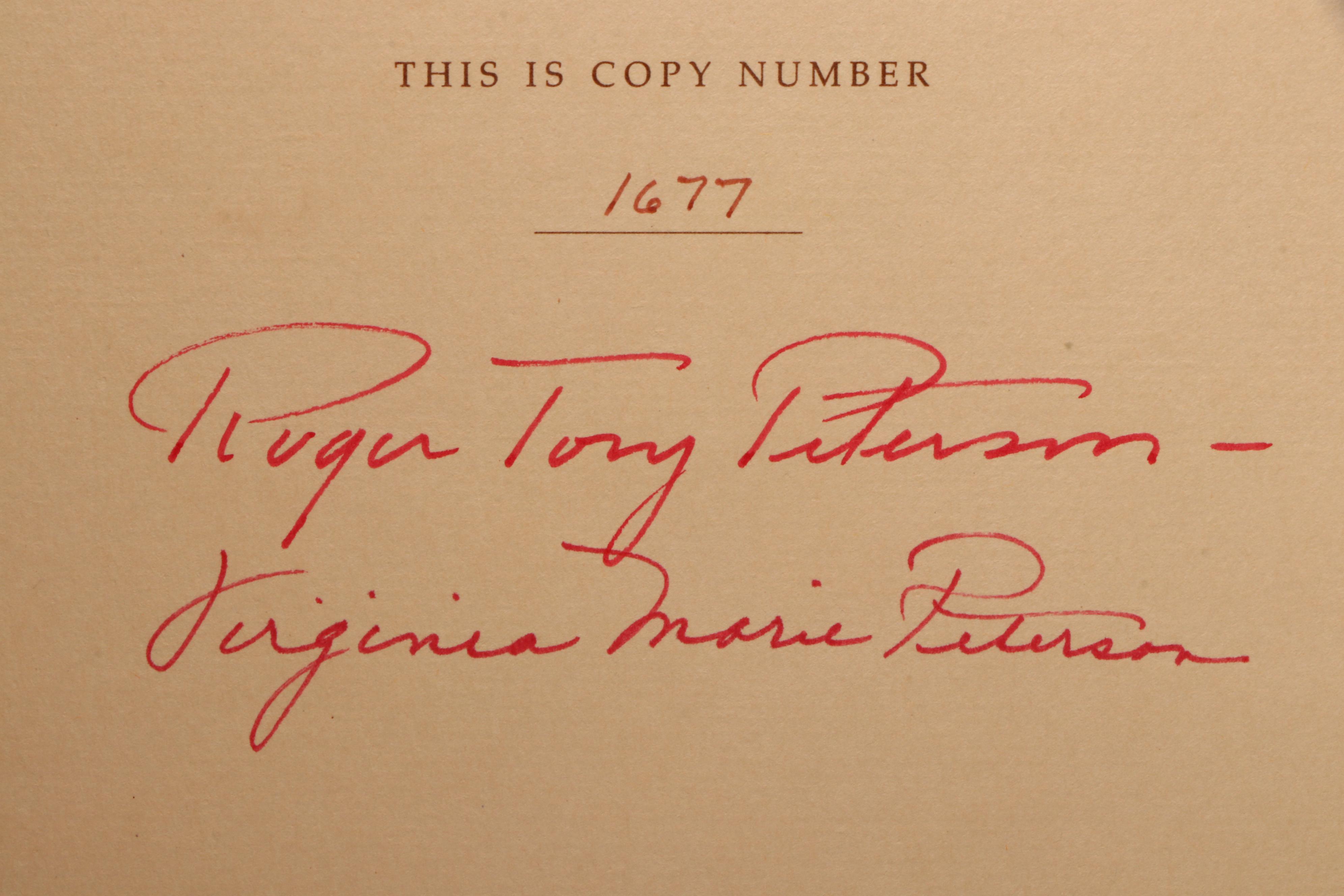 Signed Limited Edition Baby Elephant Folio "Audubon's Birds of America," 1981