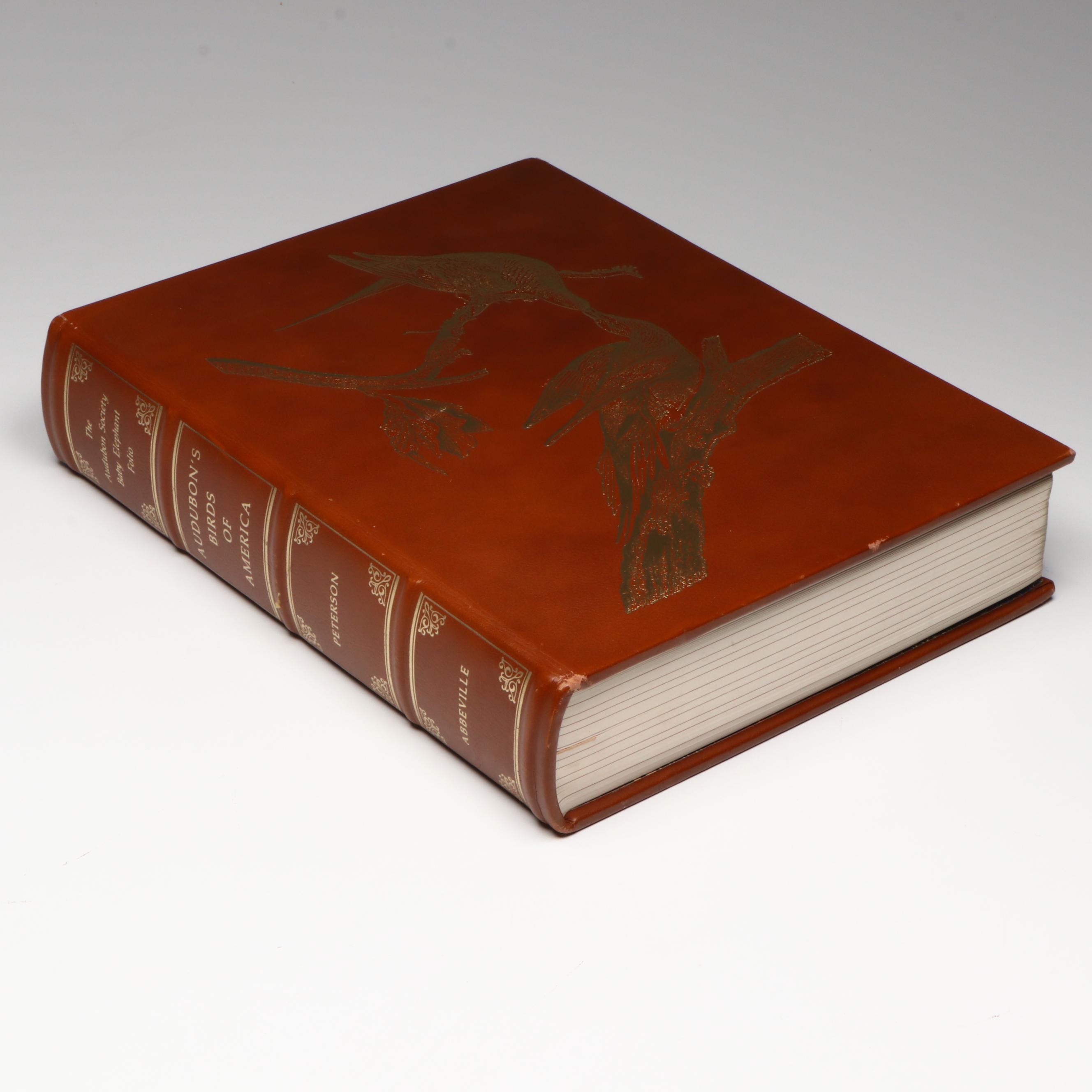 Signed Limited Edition Baby Elephant Folio "Audubon's Birds of America," 1981