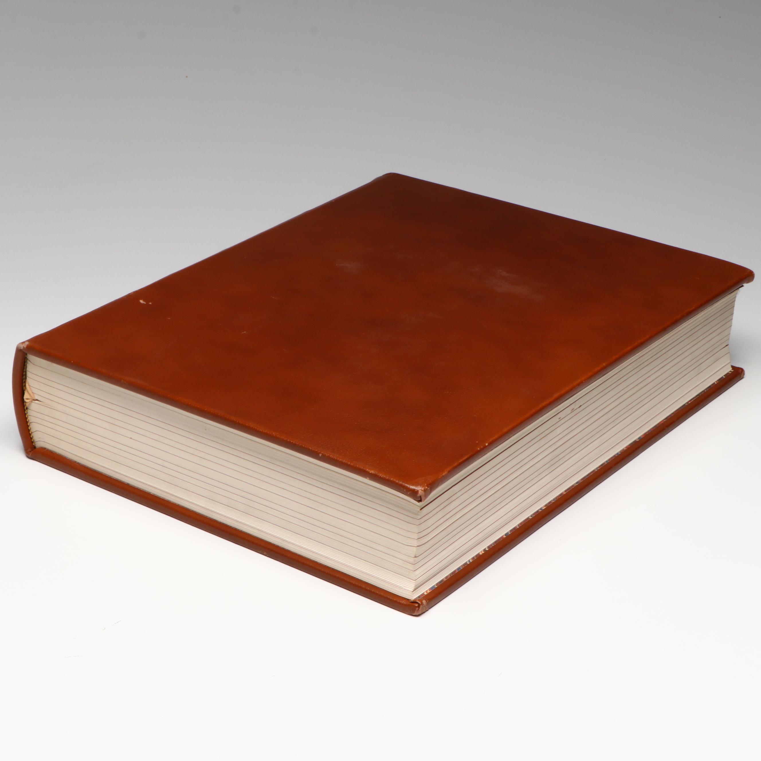 Signed Limited Edition Baby Elephant Folio "Audubon's Birds of America," 1981