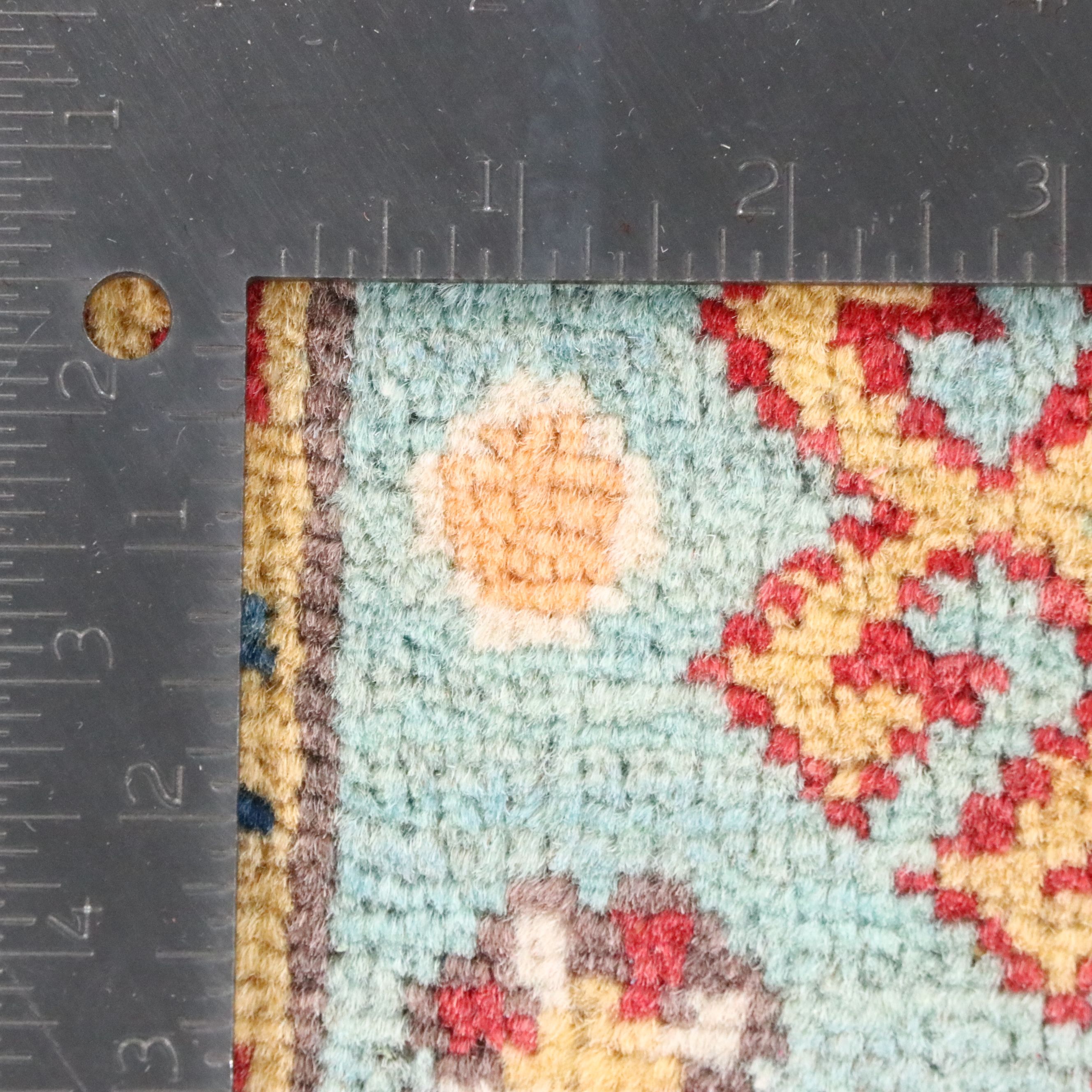 2' x 5'11 Hand-Knotted Pakistani Kazak Area Rug