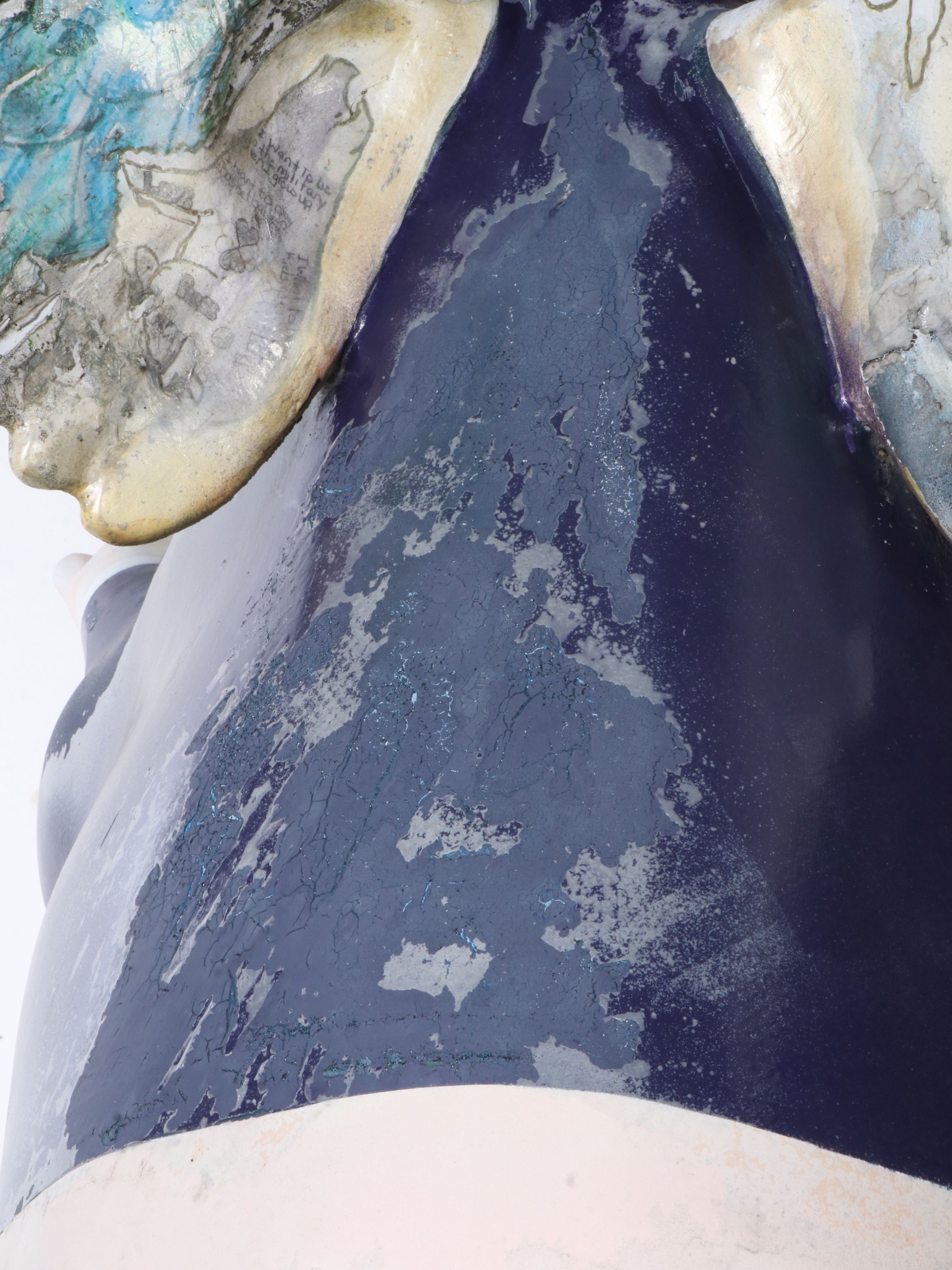 Cincinnati Big Pig Gig Style Flying Pig Statue with Business Attire