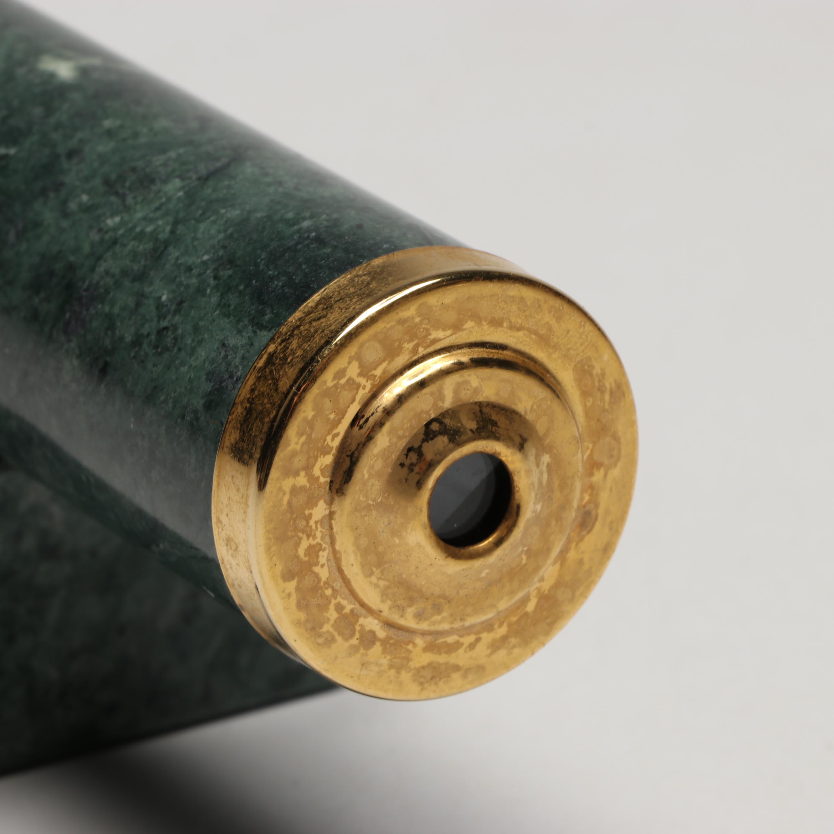 Marble Pen Holders, Benchmark Marble Desk Clock, and More Office Accessories