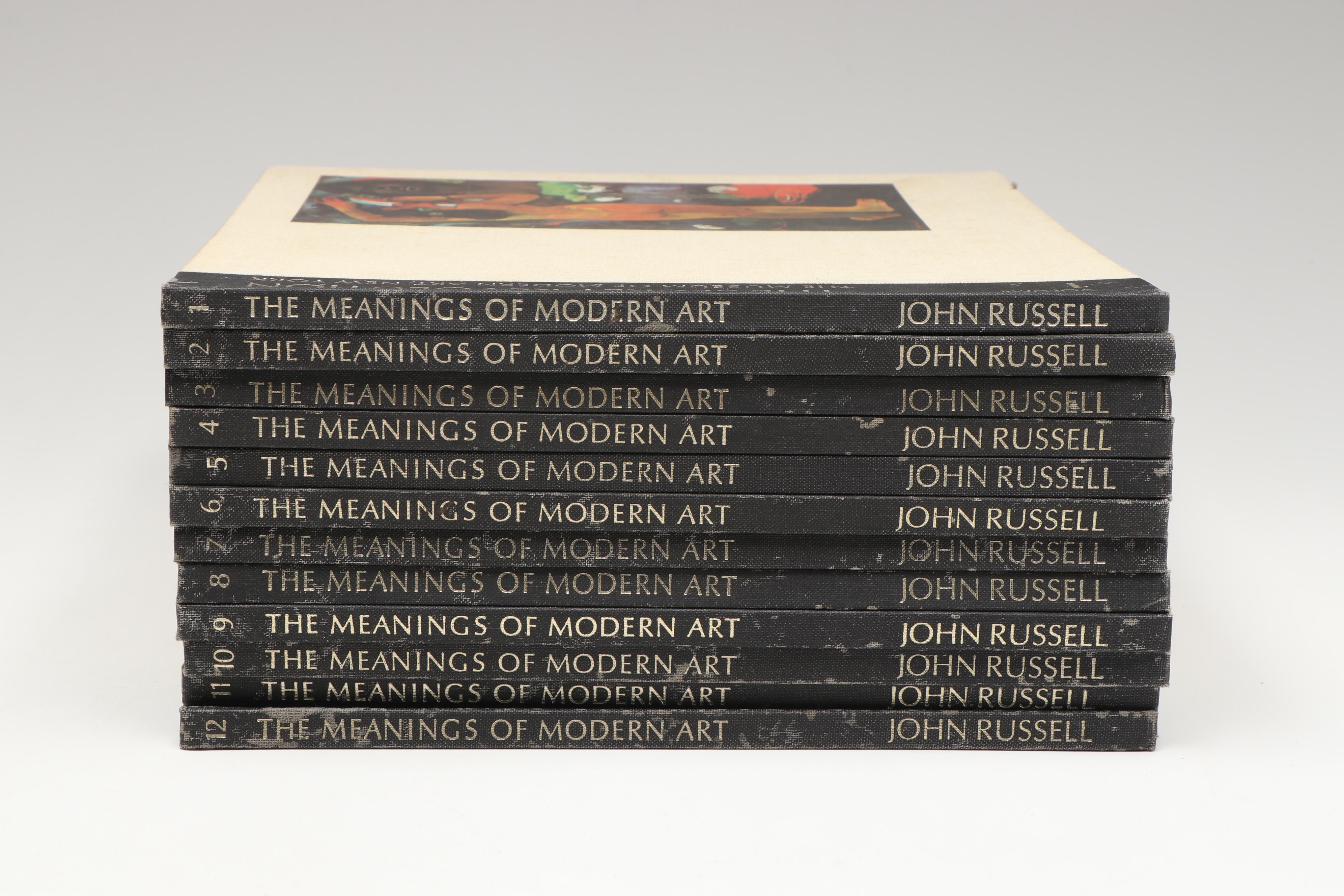 "The Meaning of Modern Art" Volumes 1-12 by John Russell