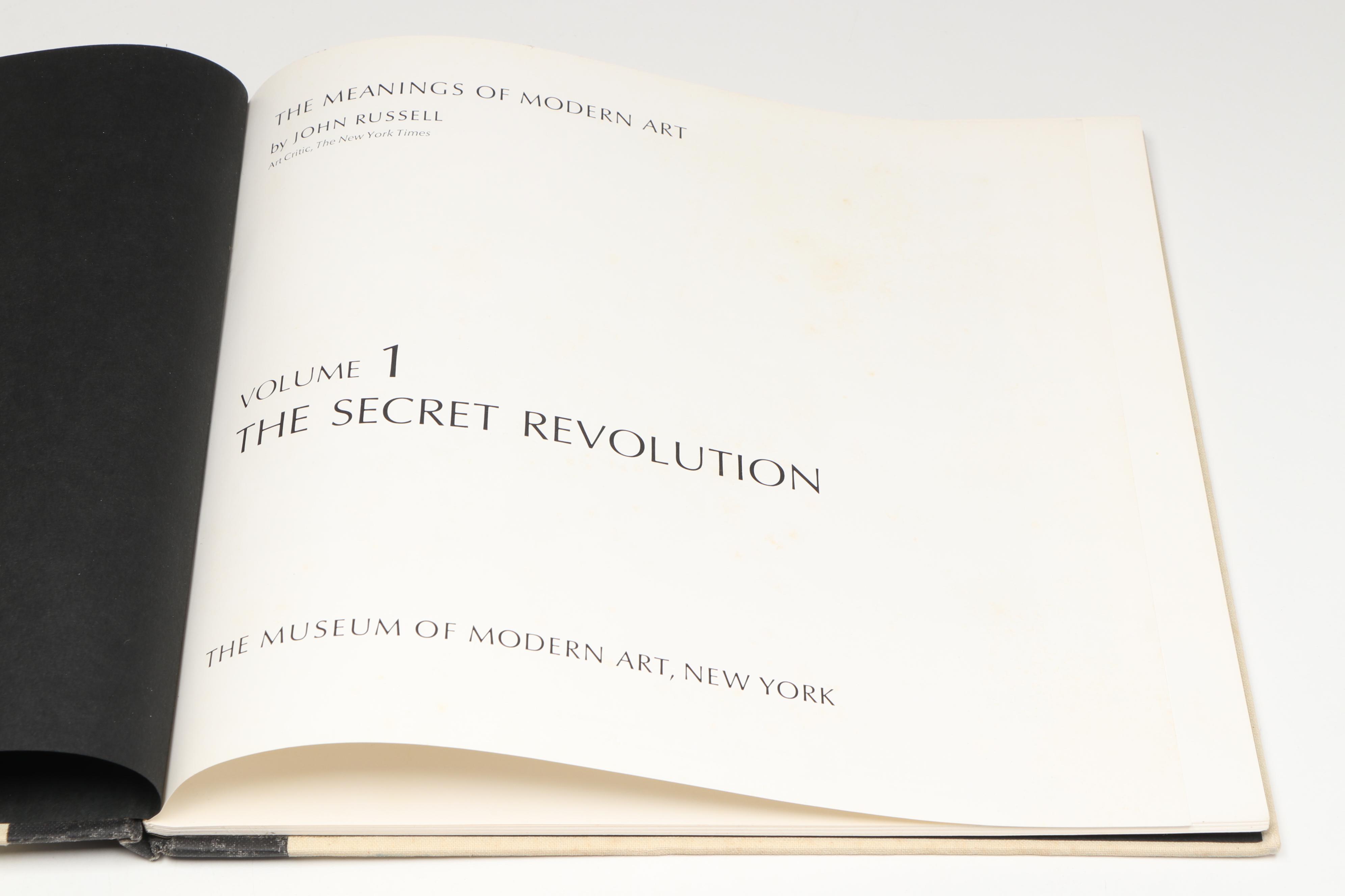 "The Meaning of Modern Art" Volumes 1-12 by John Russell