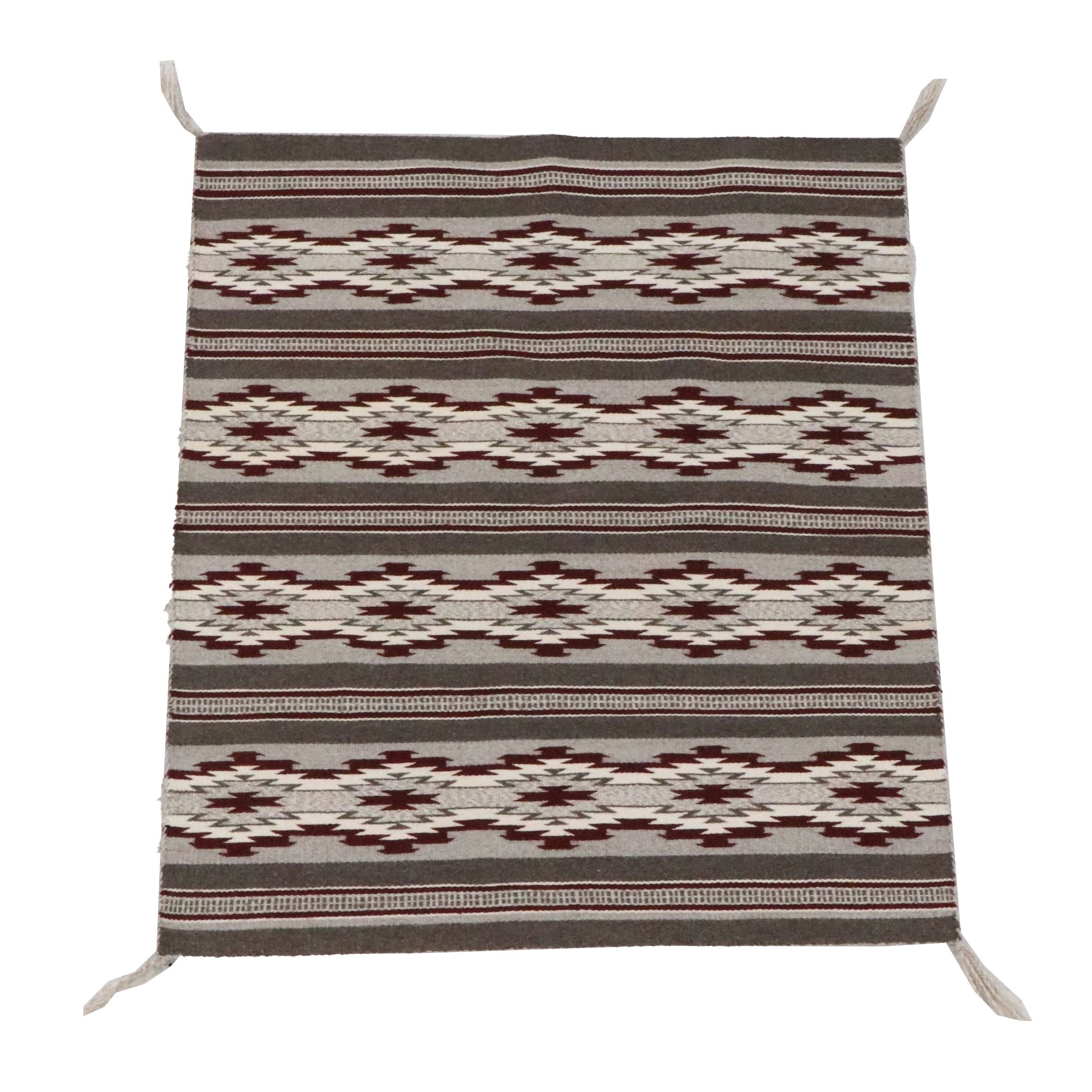 2'7 x 3'6 Handwoven Navajo Wide Ruins Accent Rug