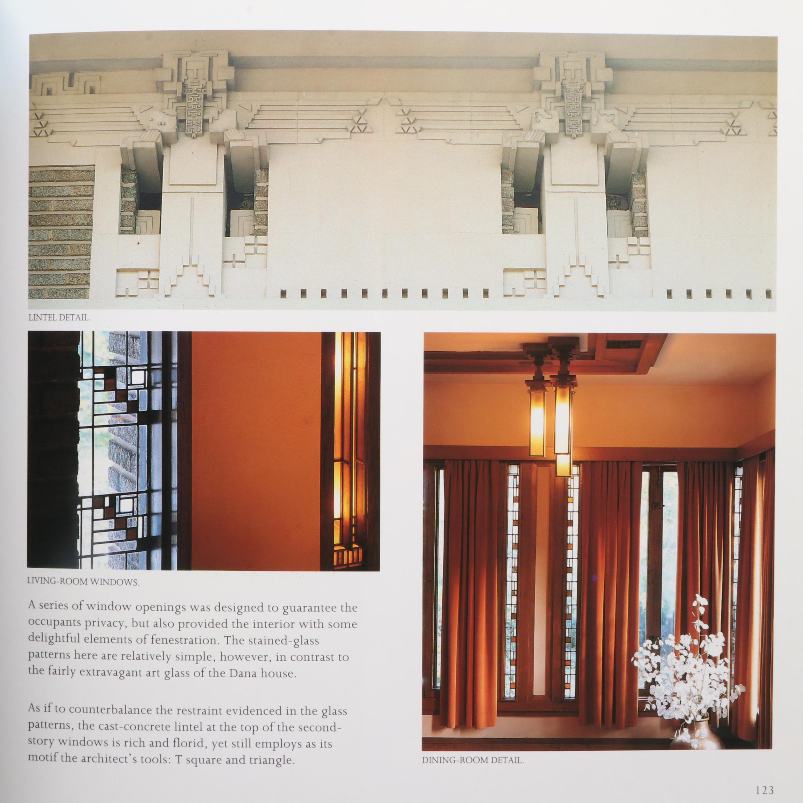 First Edition "Frank Lloyd Wright: The Masterworks" by Pfeiffer and Larkin, 1993