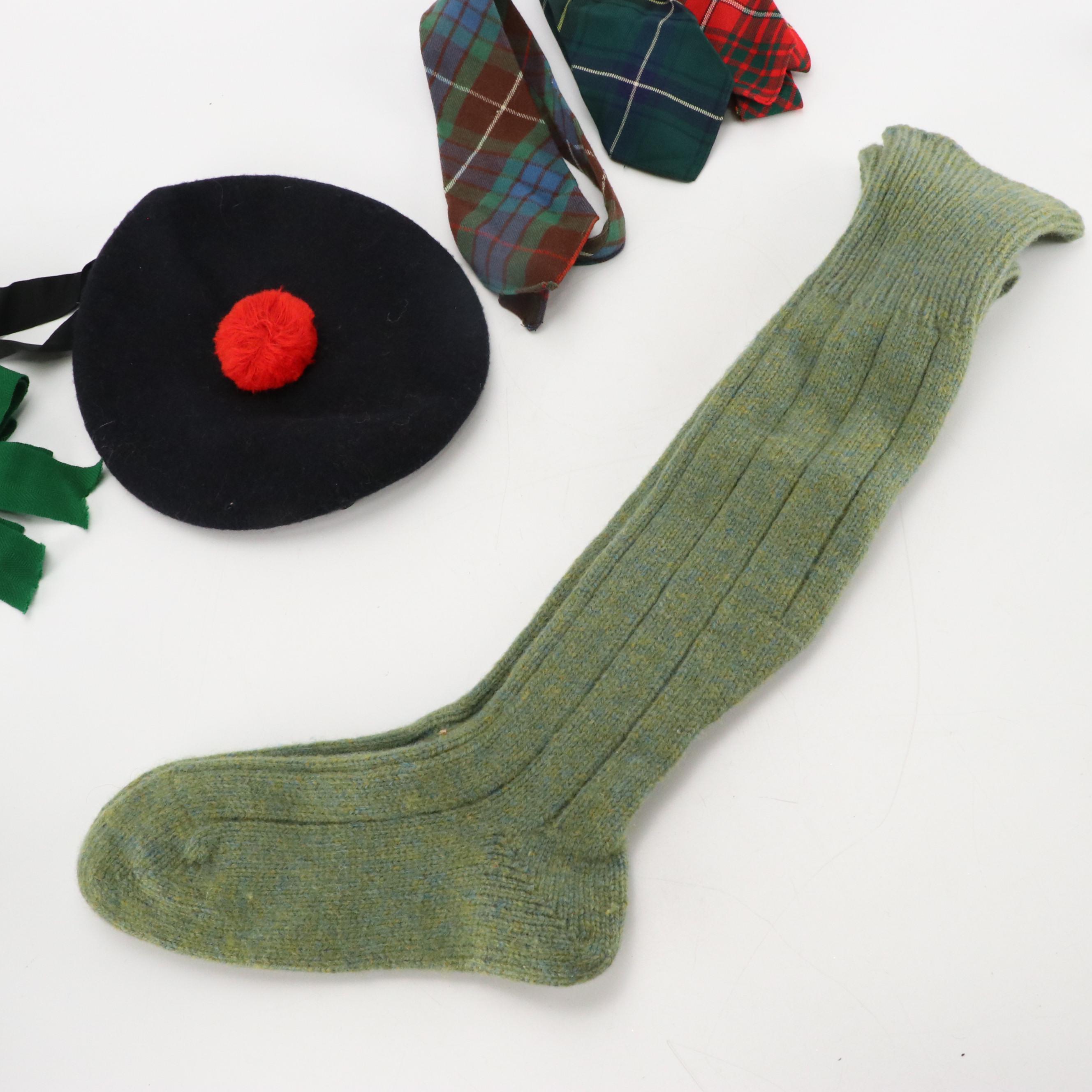 Tartan Plaid Neckties, The Scotch House Scarf, Yarn, Lochan Hat, Socks & More