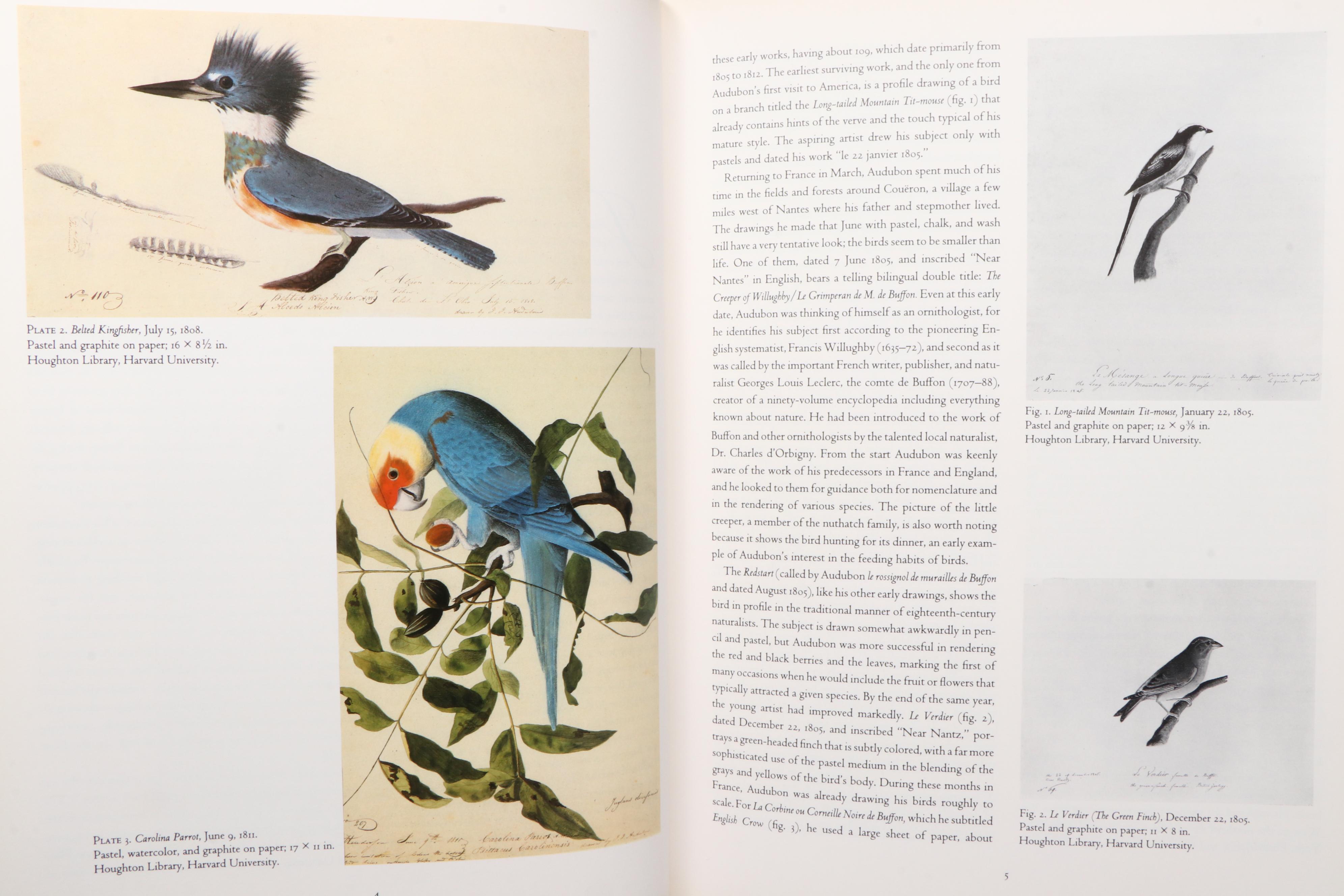 First Printing "John James Audubon: Watercolors for The Birds of America," 1993