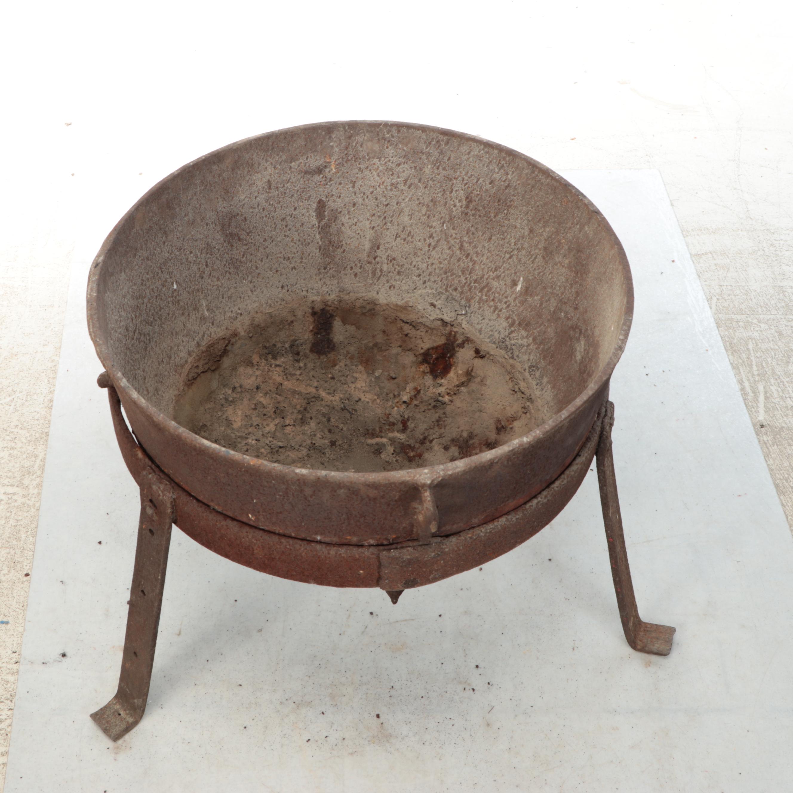 Cast Iron Fire Pit Kettle