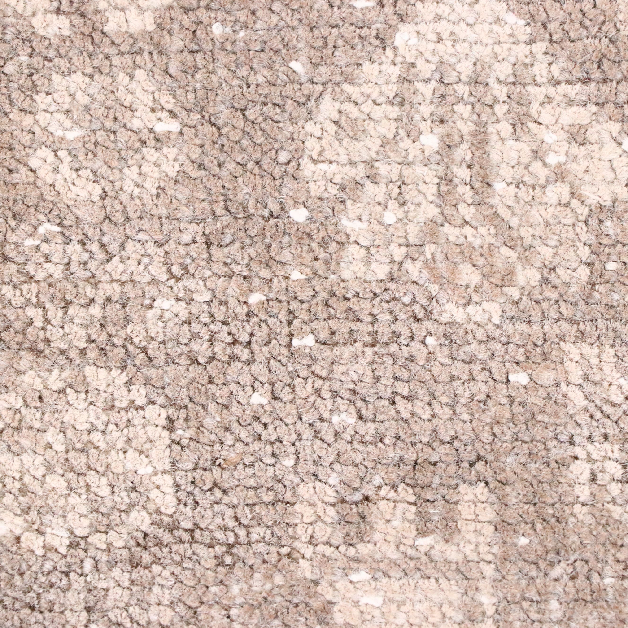 4'10 x 7'4 Hand-Knotted Persian Abadeh Area Rug