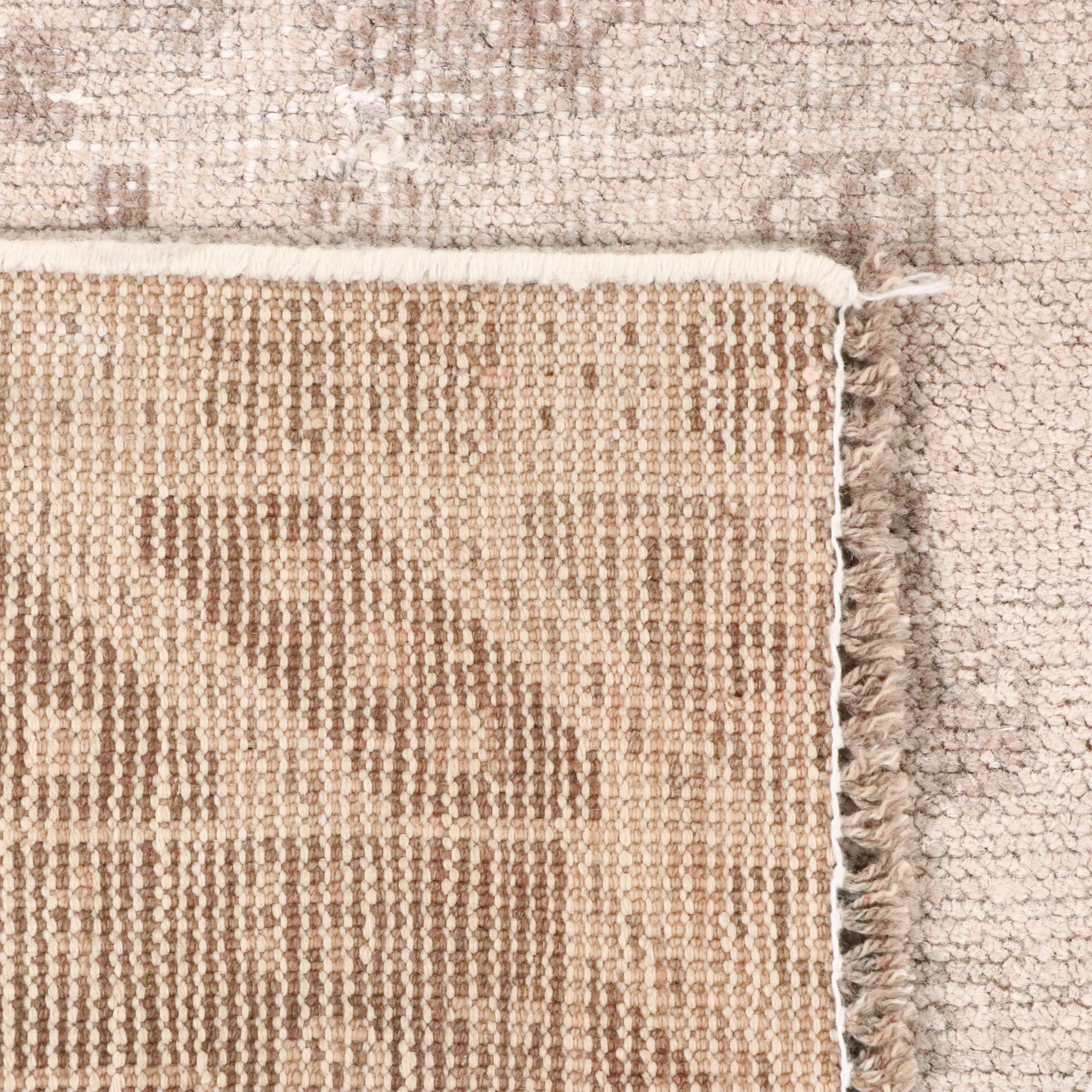 4'10 x 7'4 Hand-Knotted Persian Abadeh Area Rug