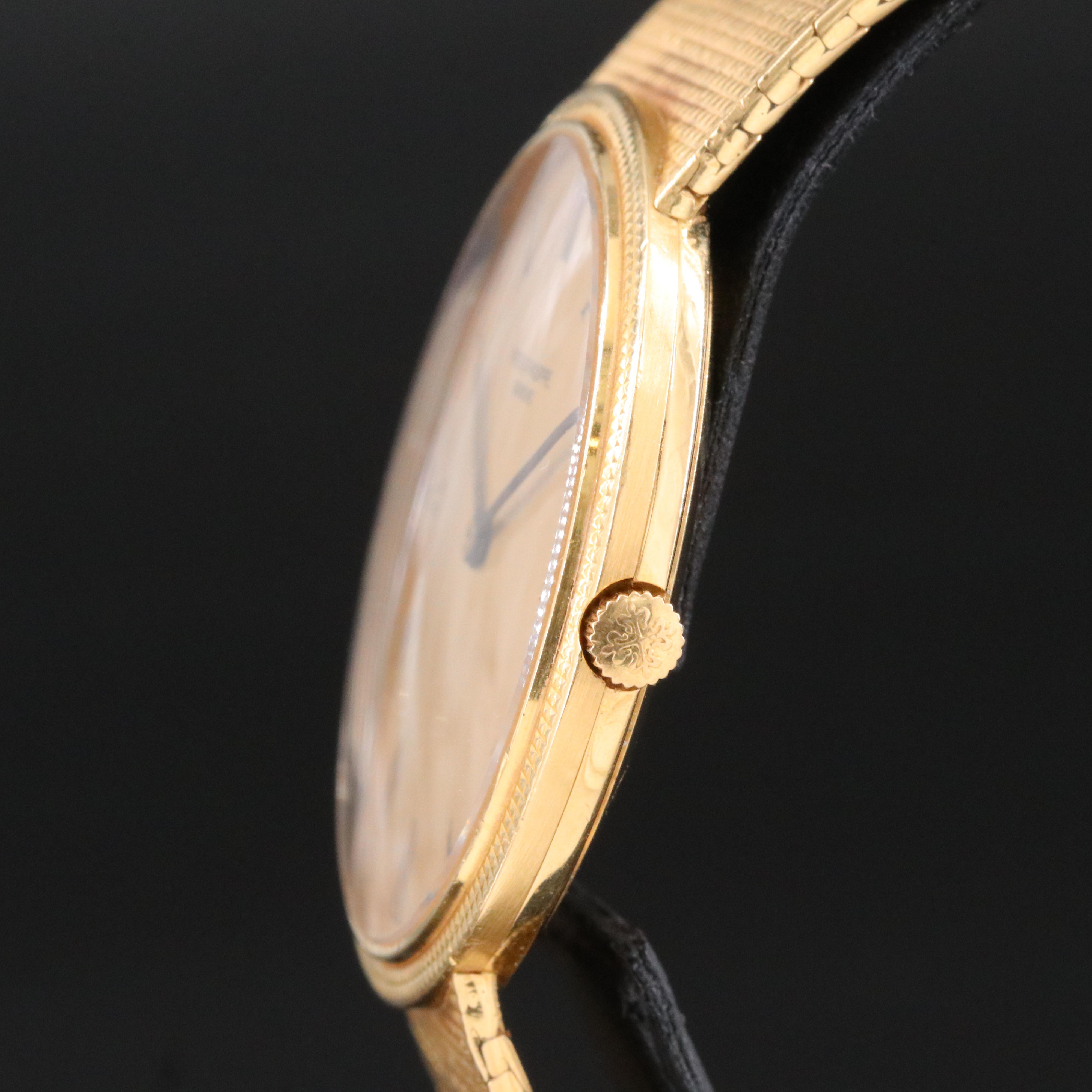 18K Patek Philippe Vintage Calatrava Sigma Dial Watch