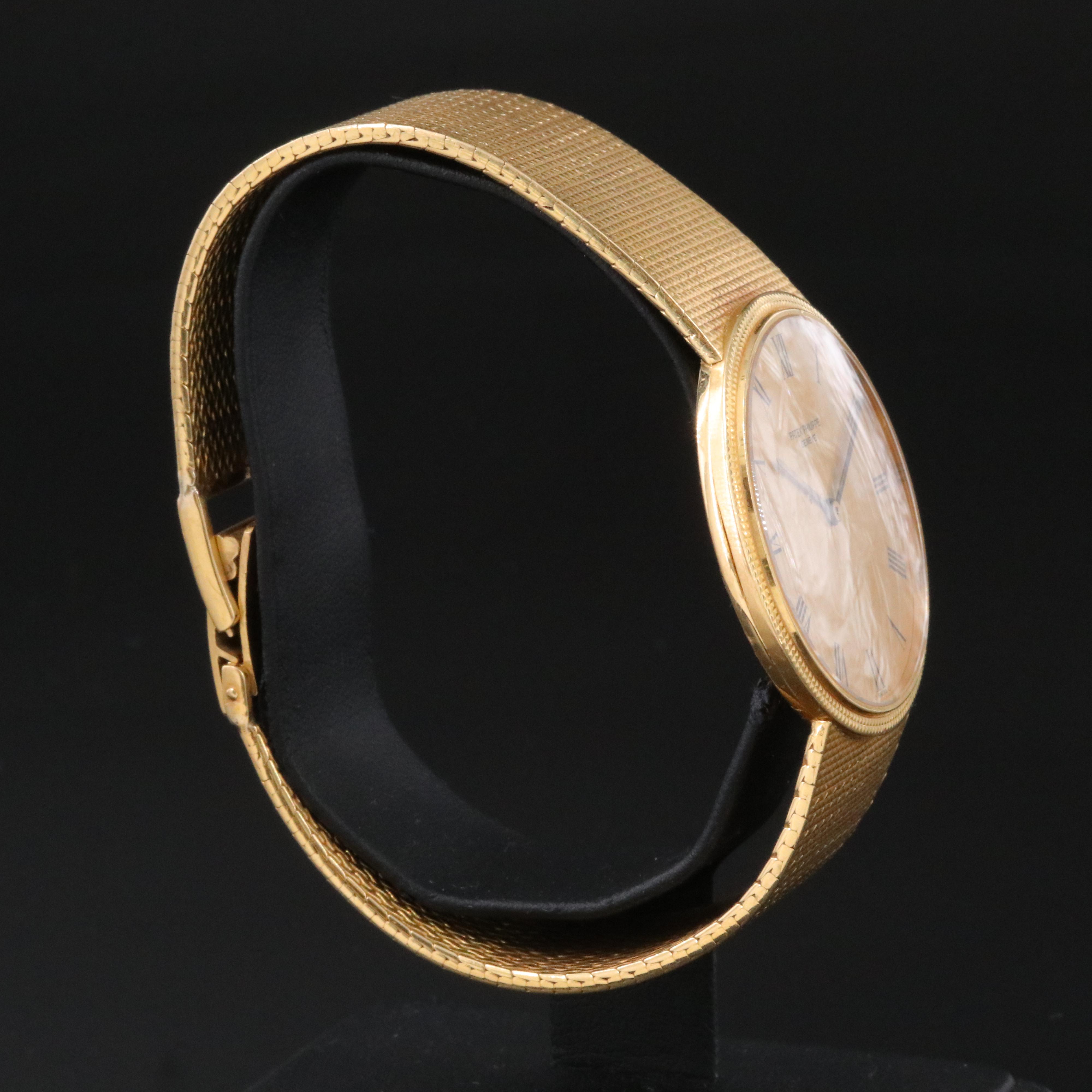 18K Patek Philippe Vintage Calatrava Sigma Dial Watch