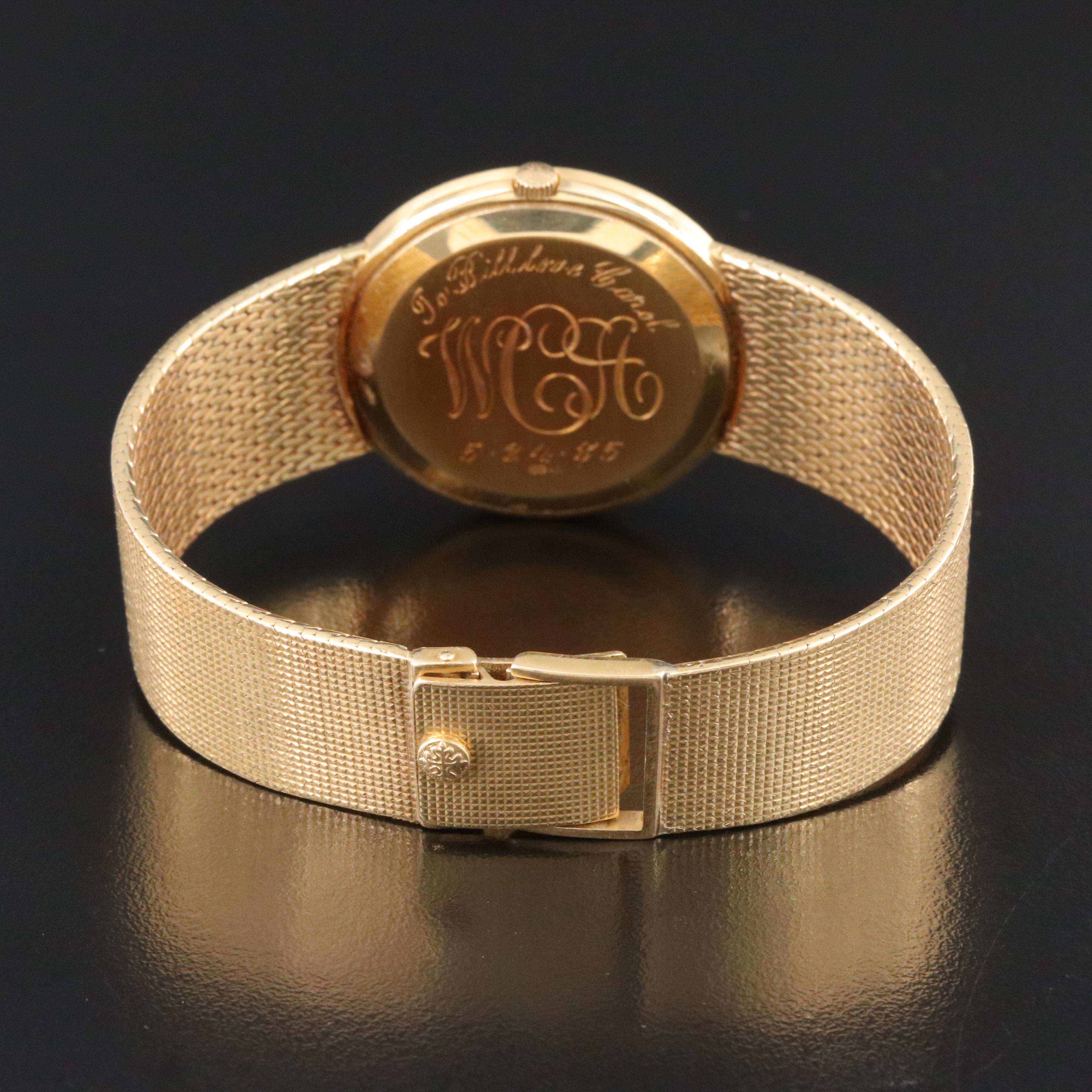 18K Patek Philippe Vintage Calatrava Sigma Dial Watch