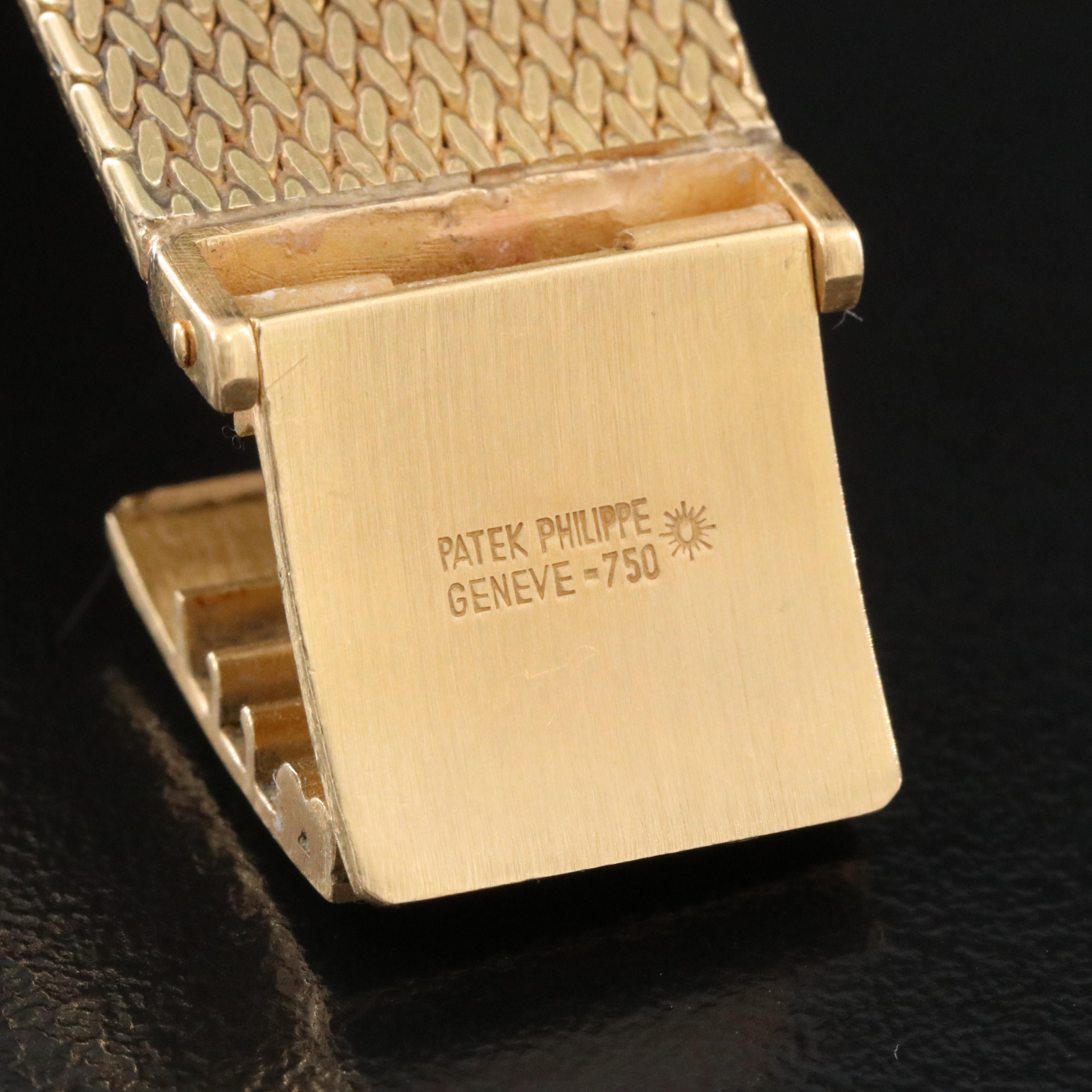 18K Patek Philippe Vintage Calatrava Sigma Dial Watch