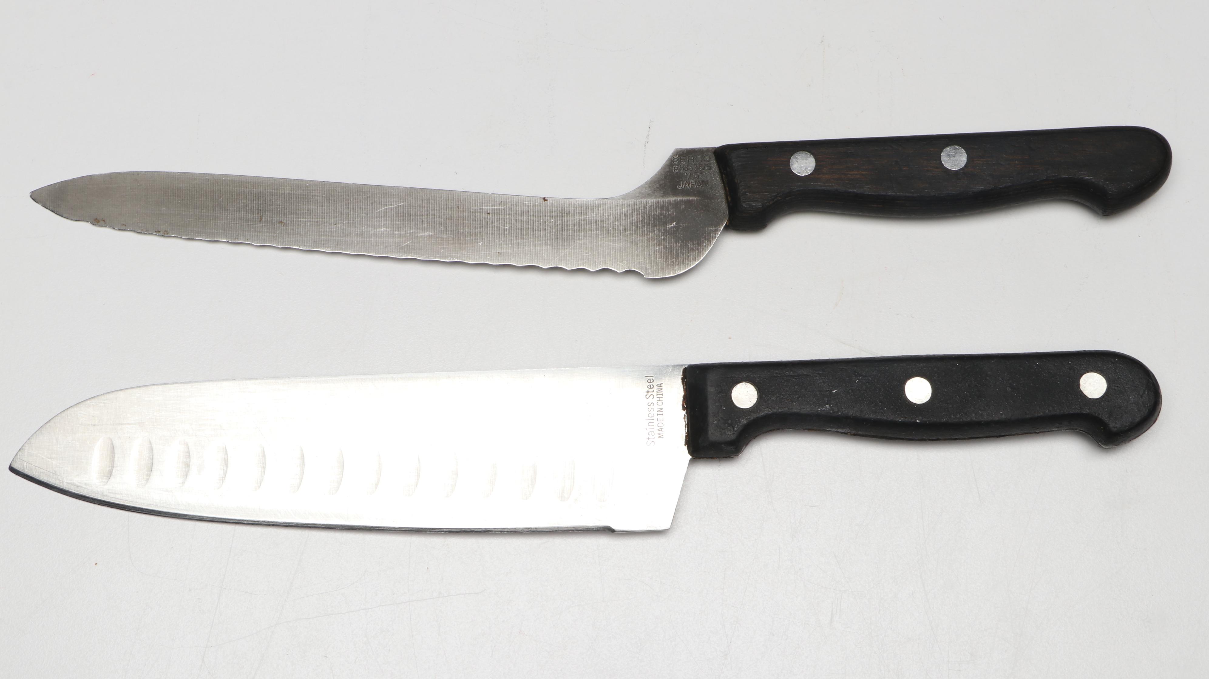Cutco, Serco, Victorinox, and Other Stainless Steel Kitchen Knives
