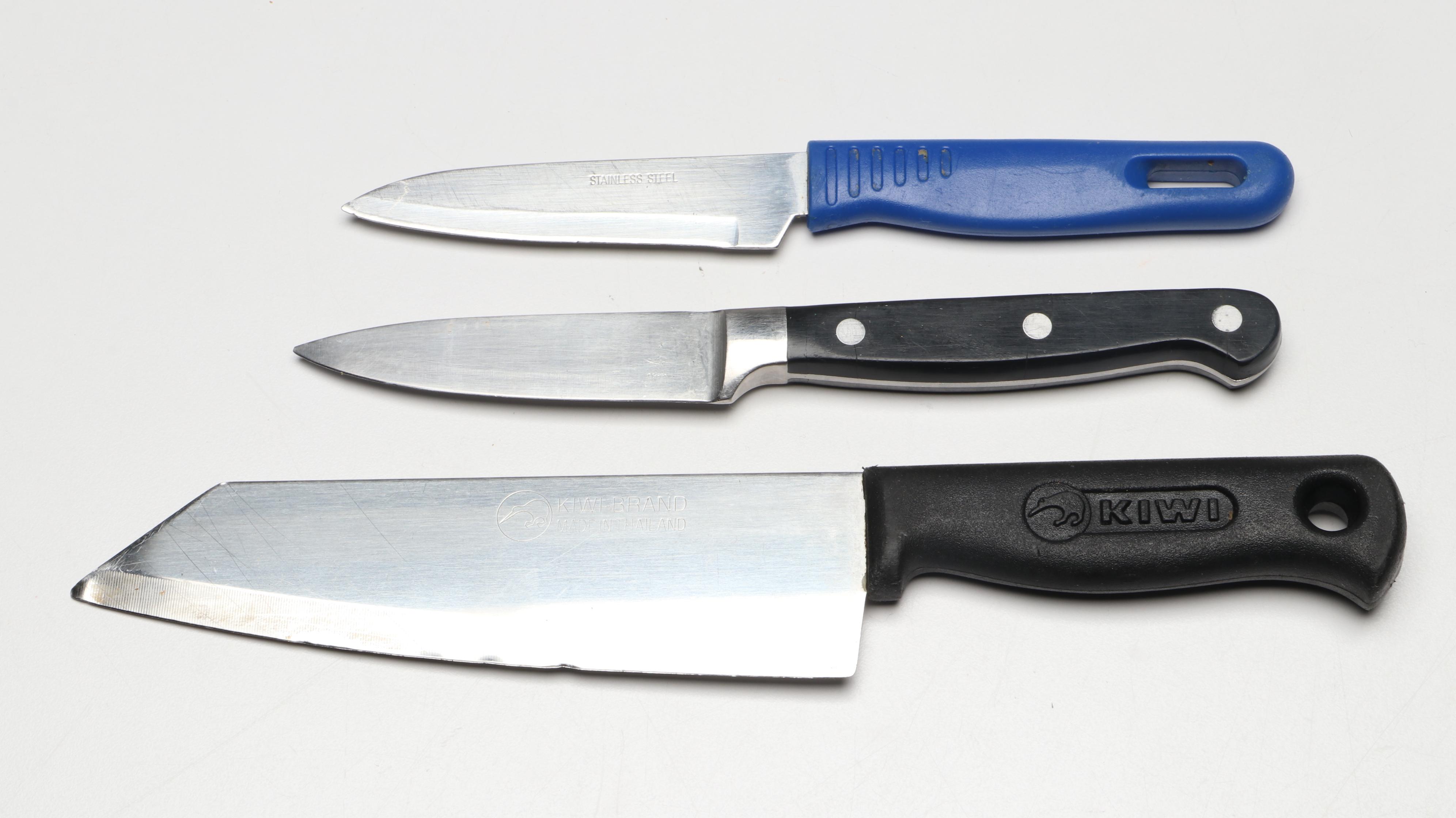 Cutco, Serco, Victorinox, and Other Stainless Steel Kitchen Knives