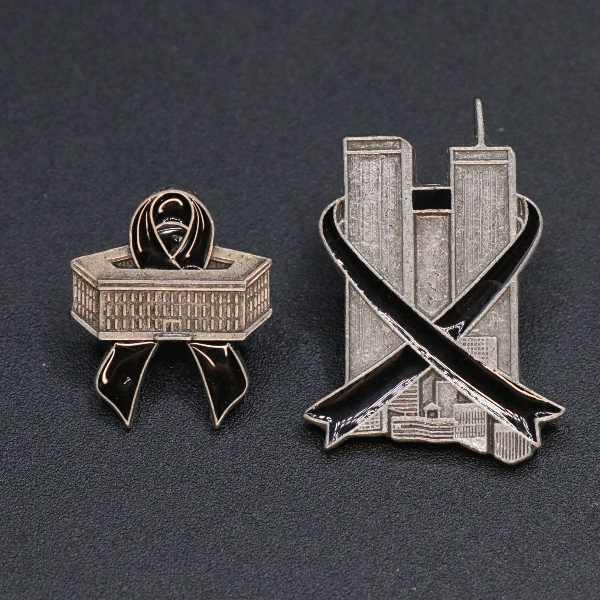 Cloisonné Black Rhinestone & Aurora Borealis Brooch with Karu & More Jewelry