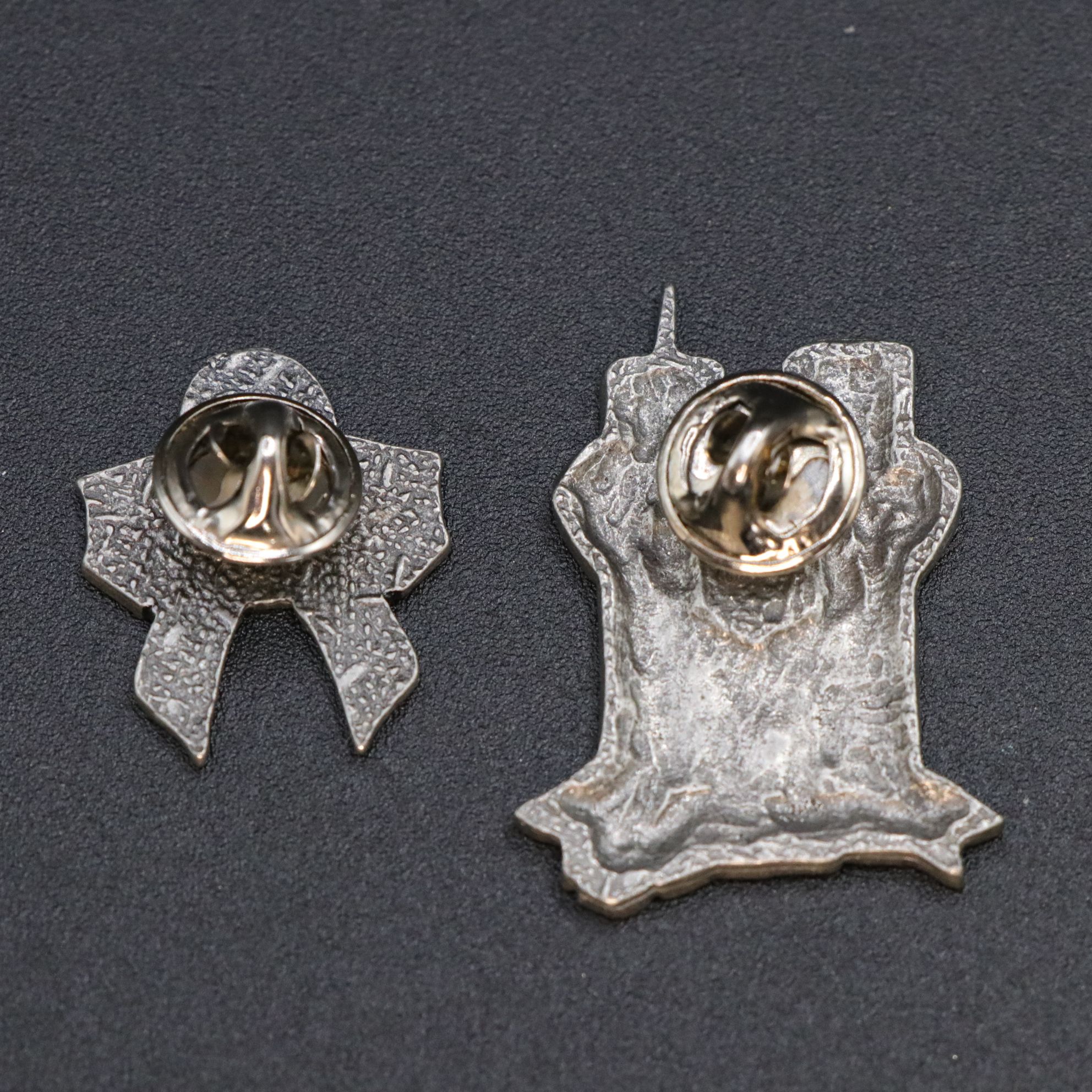 Cloisonné Black Rhinestone & Aurora Borealis Brooch with Karu & More Jewelry