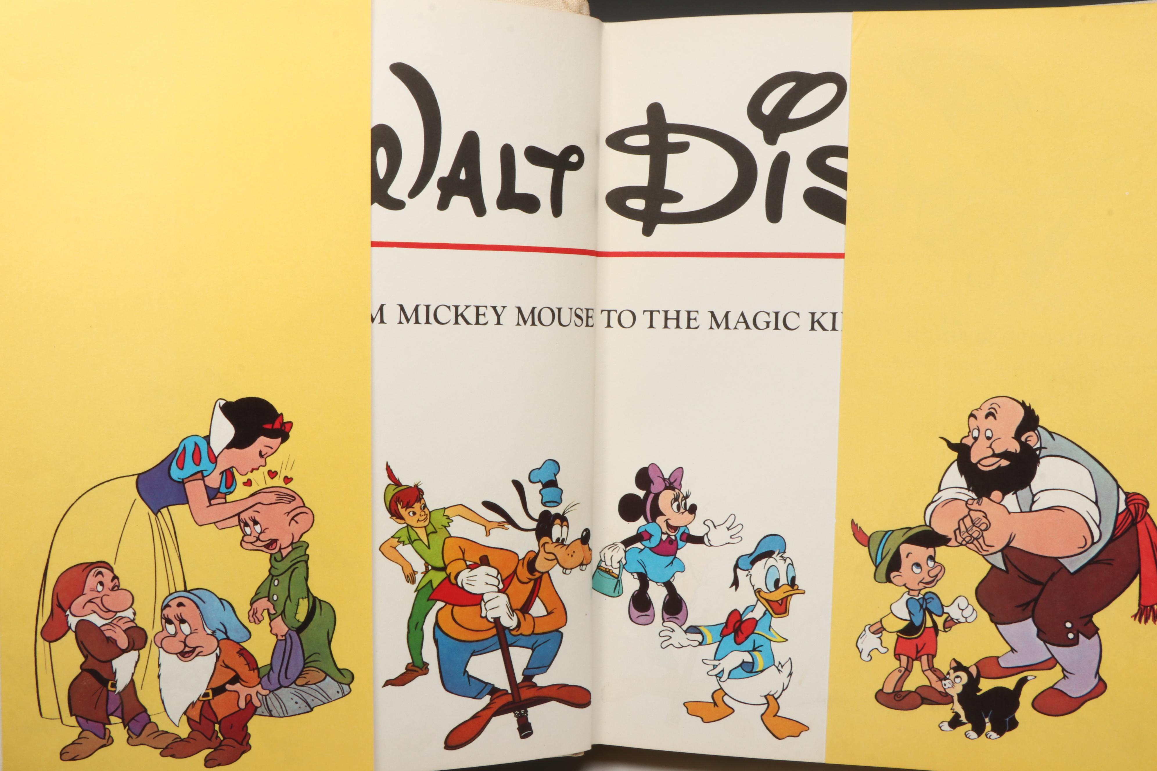 First Edition "The Art of Walt Disney" by Christopher Finch, 1973
