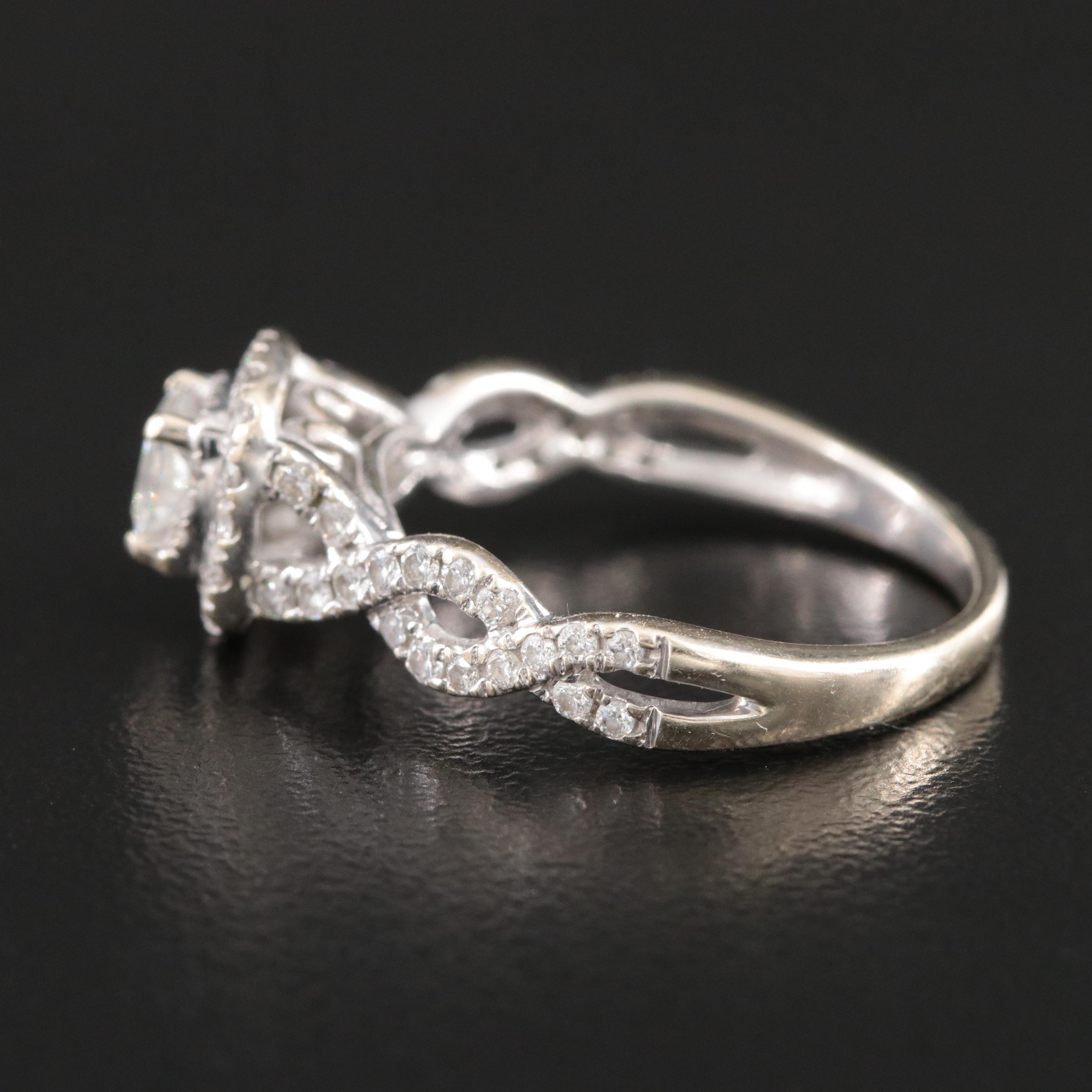 14K 0.70 CTW Diamond Ring