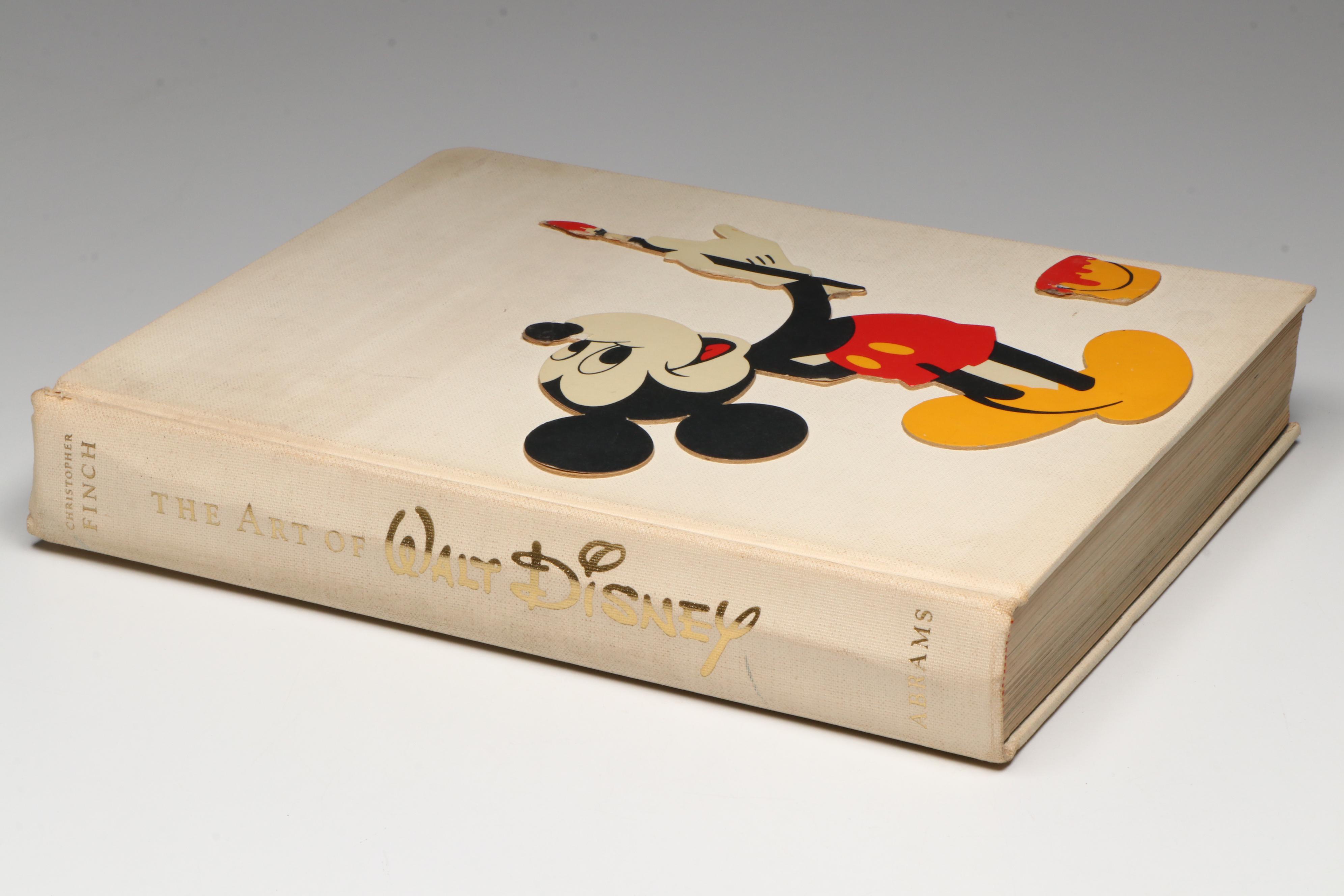 First Edition "The Art of Walt Disney" by Christopher Finch, 1973