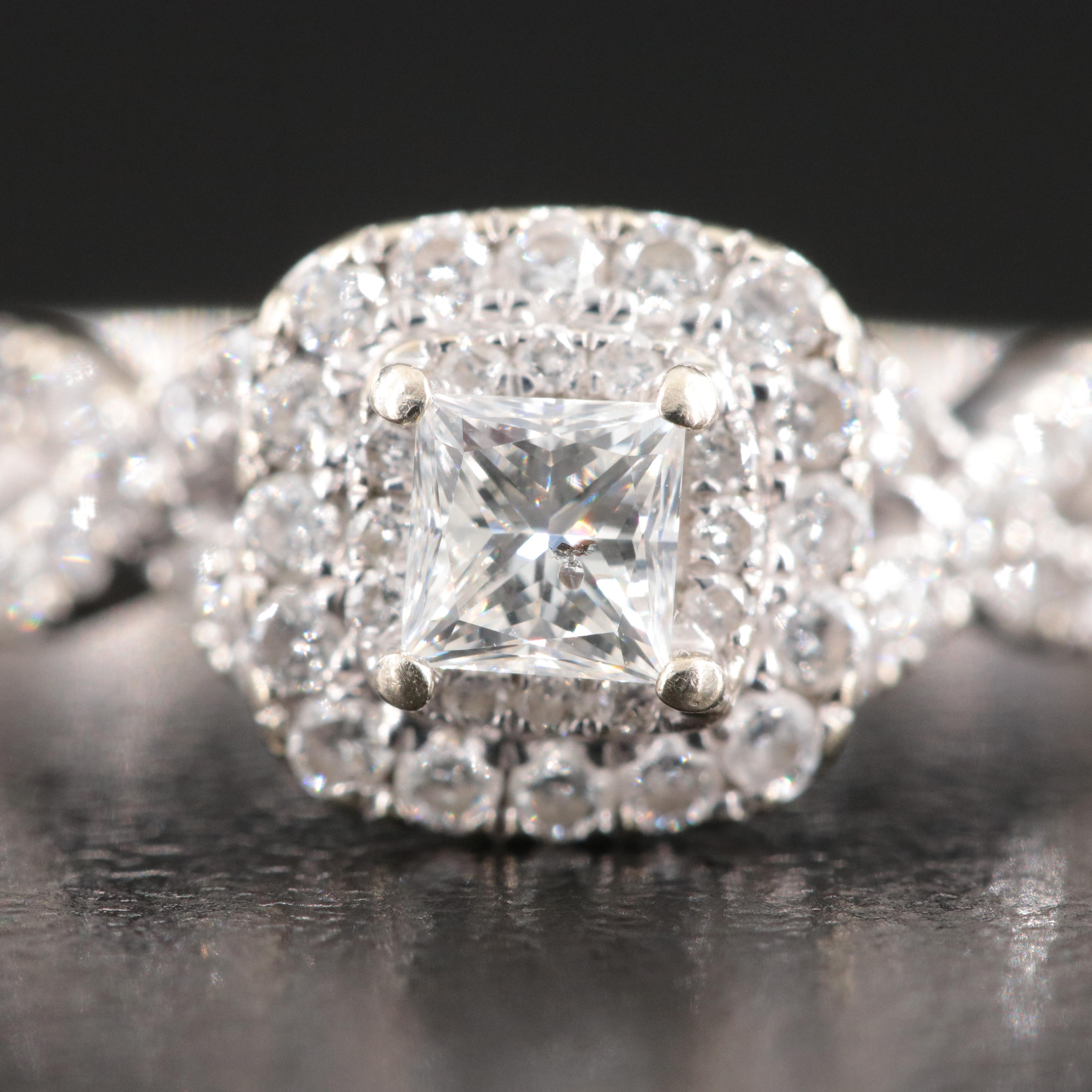 14K 0.70 CTW Diamond Ring