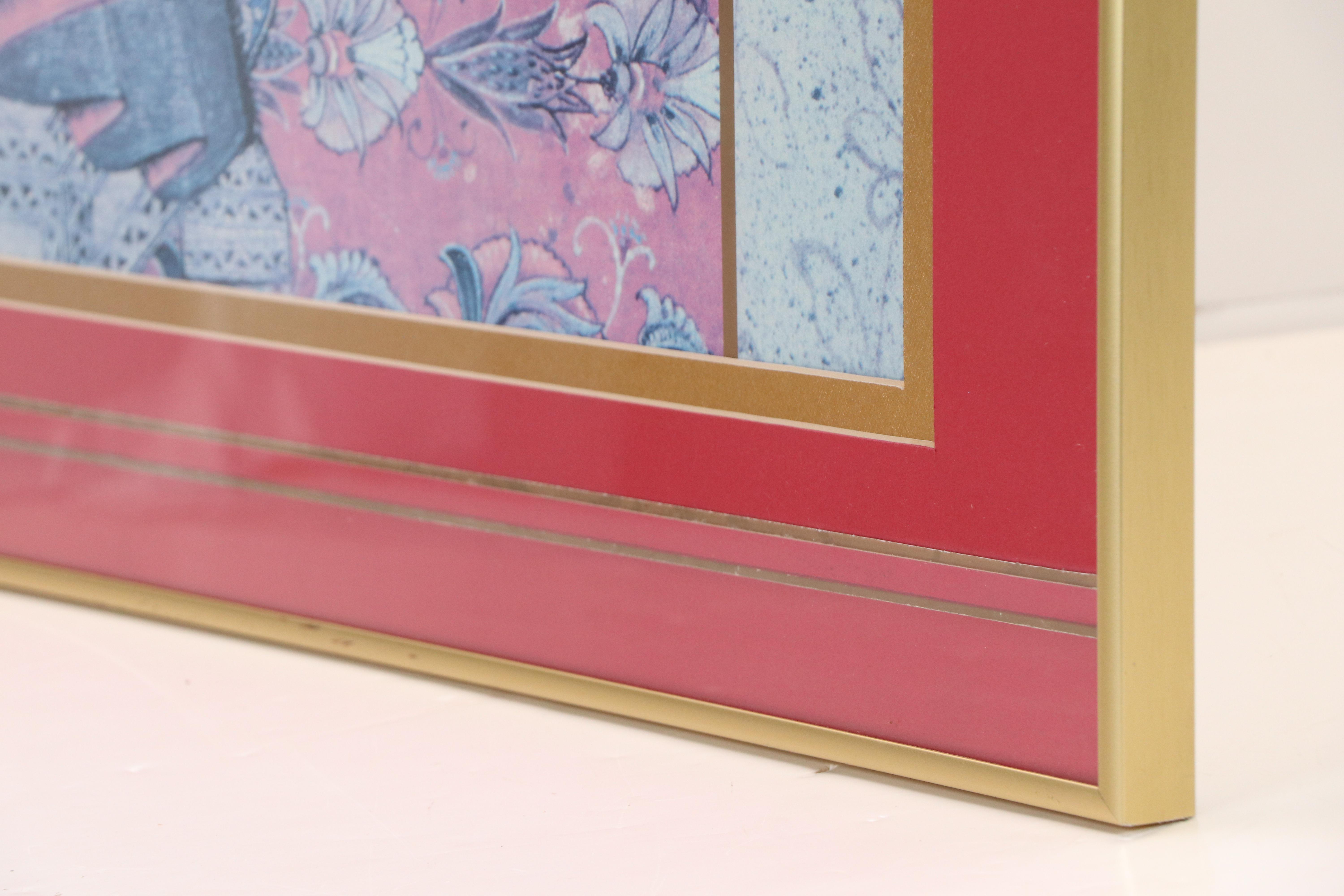 Chinese Ancestor Portrait Offset Lithograph, 21st Century