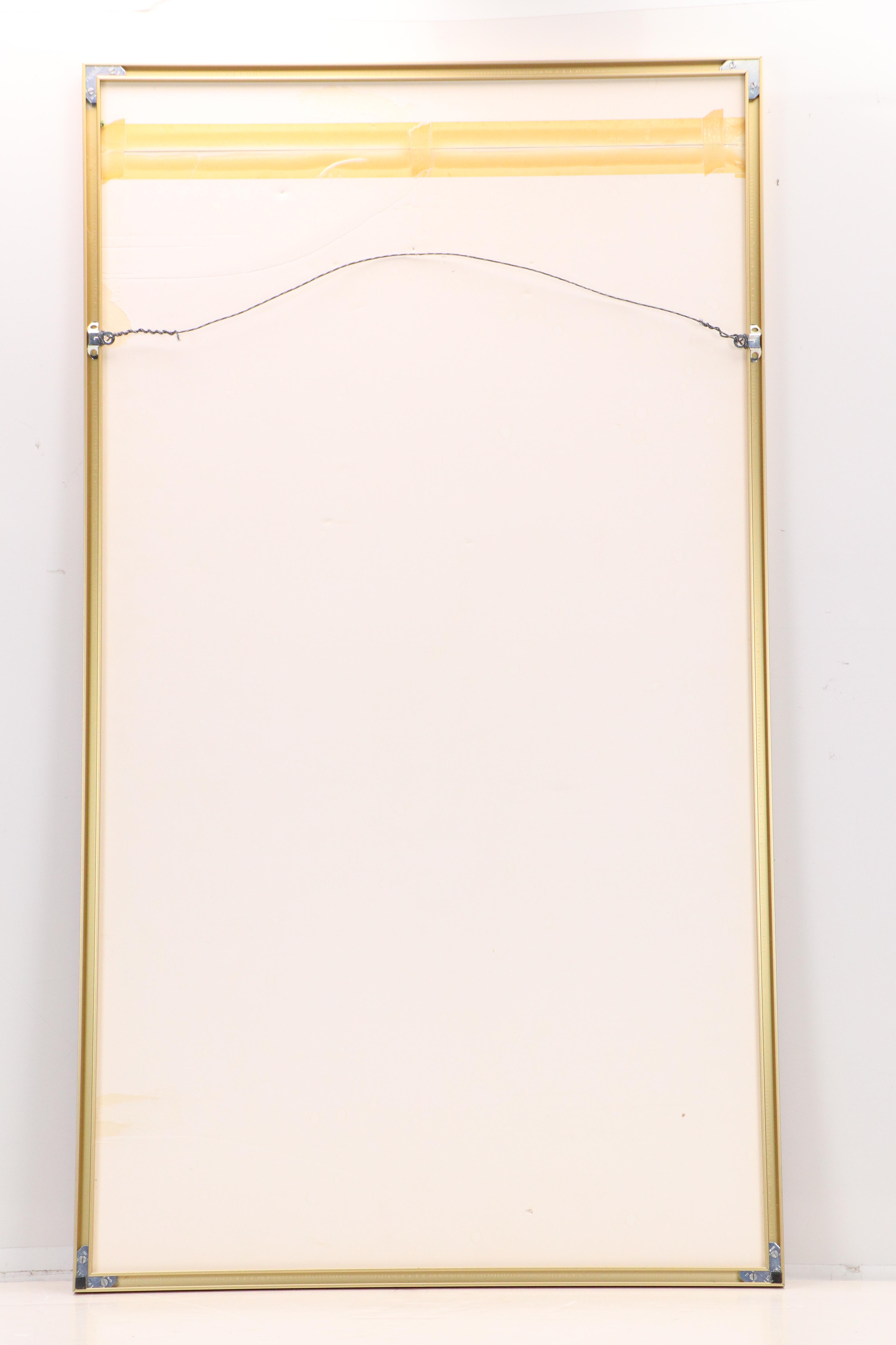 Chinese Ancestor Portrait Offset Lithograph, 21st Century