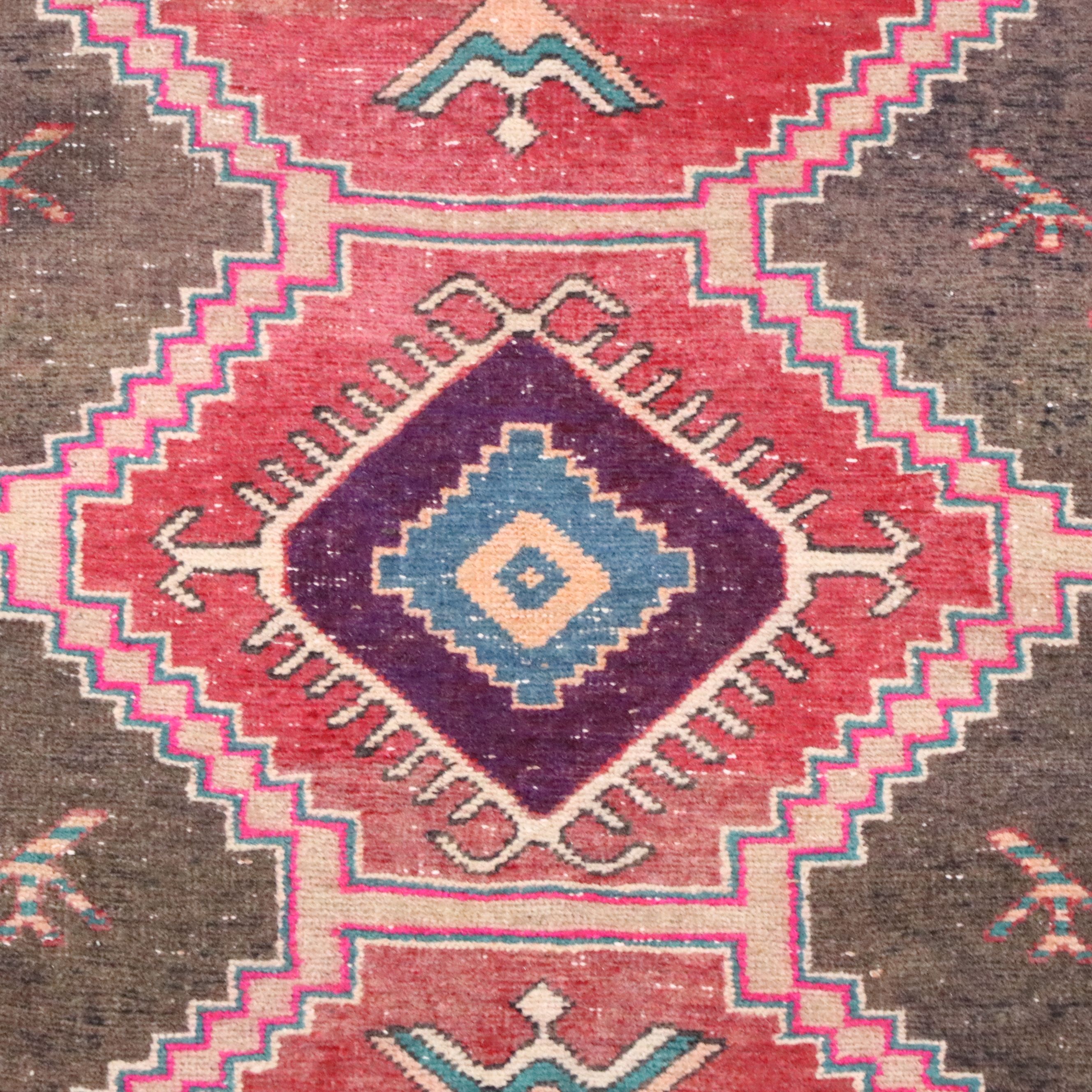 3'8 x 10'10 Hand-Knotted Persian Chenar Long Rug