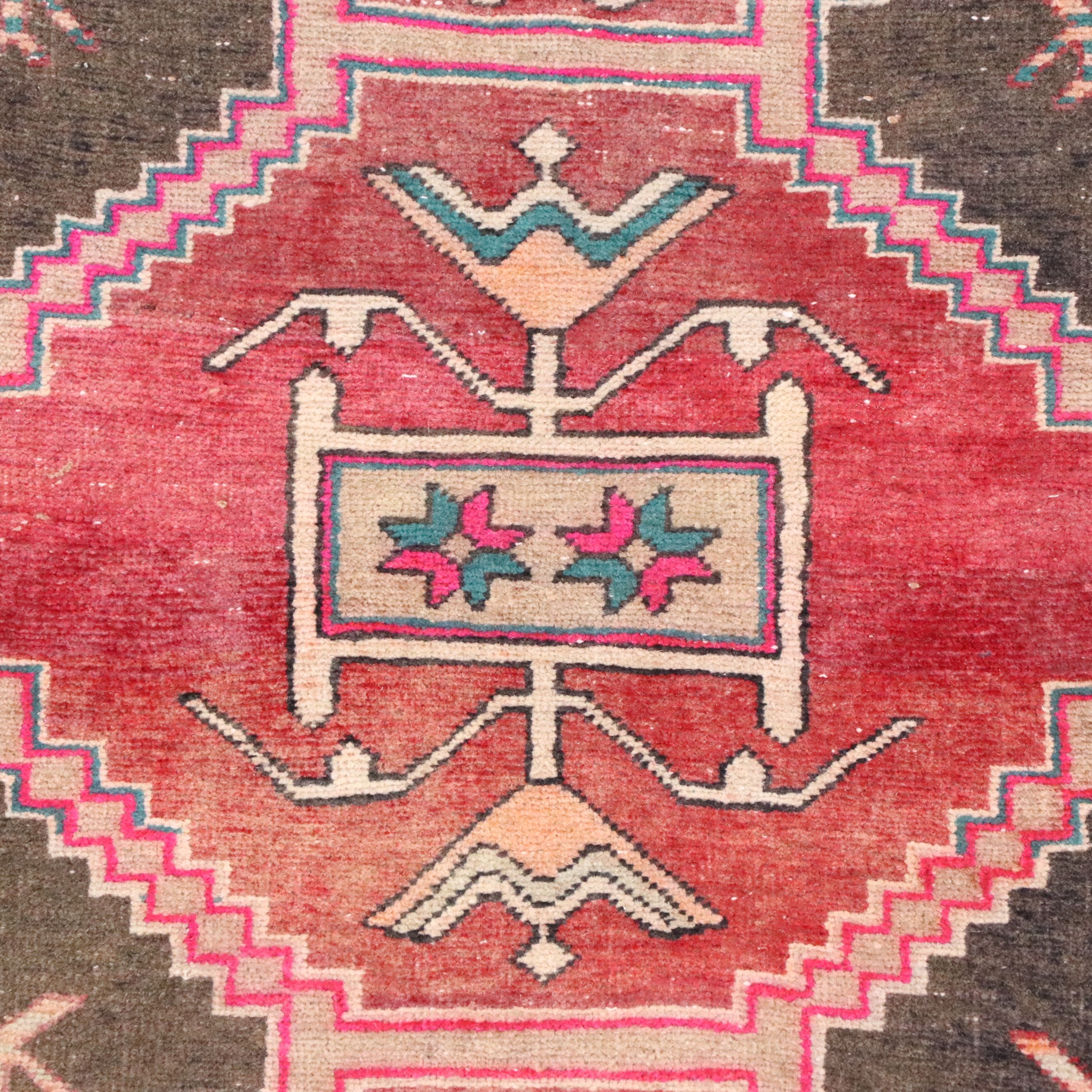 3'8 x 10'10 Hand-Knotted Persian Chenar Long Rug