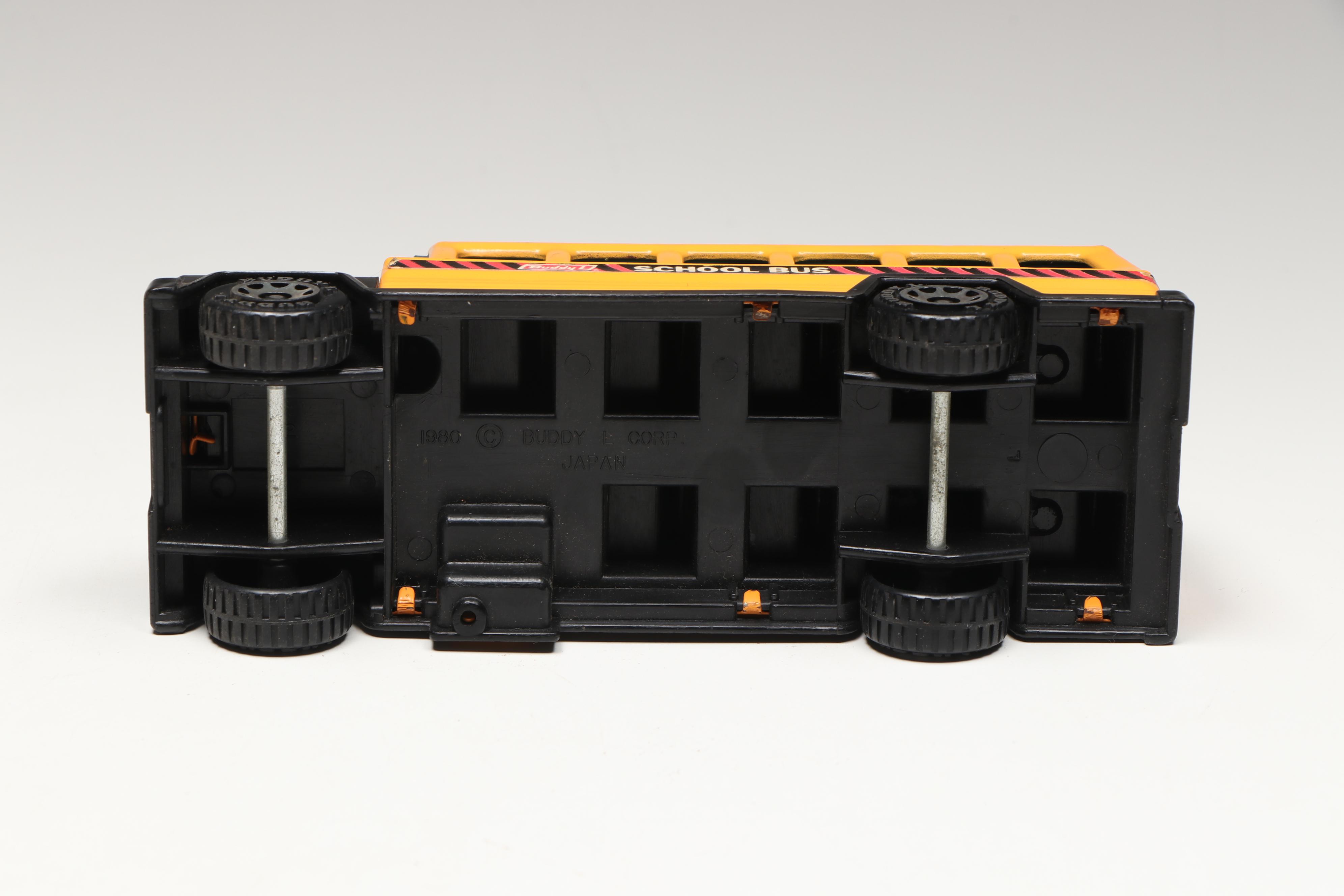 Vintage Buddy L Corporation Metal School Buses