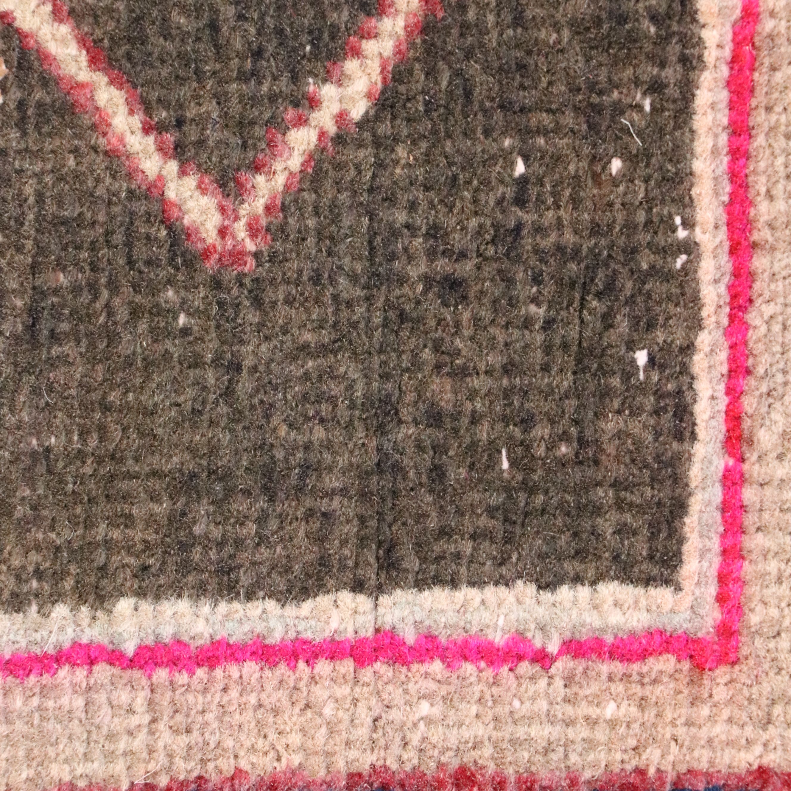 3'8 x 10'10 Hand-Knotted Persian Chenar Long Rug