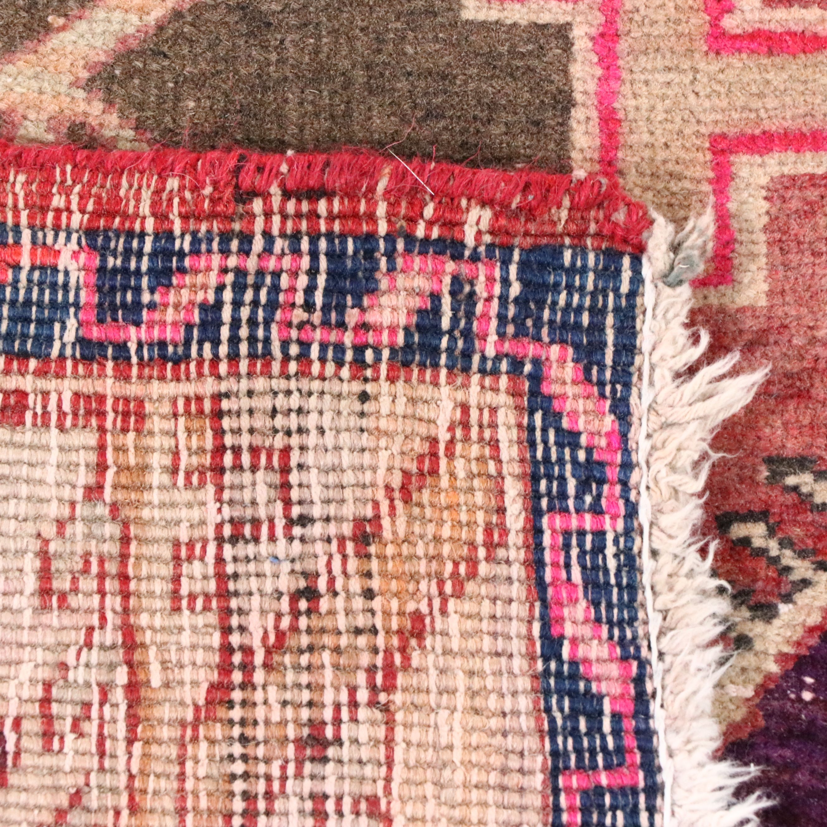 3'8 x 10'10 Hand-Knotted Persian Chenar Long Rug