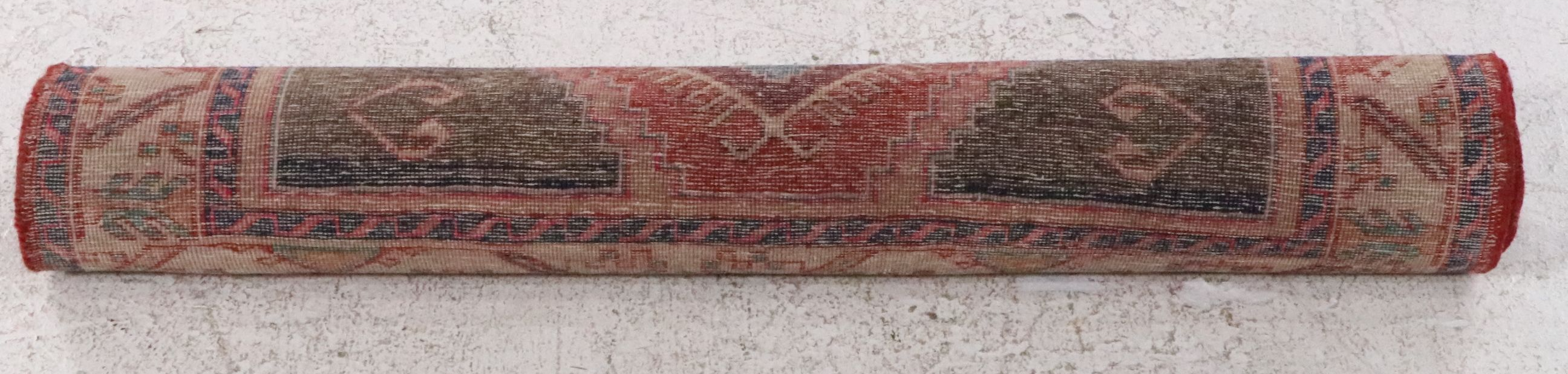 3'8 x 10'10 Hand-Knotted Persian Chenar Long Rug